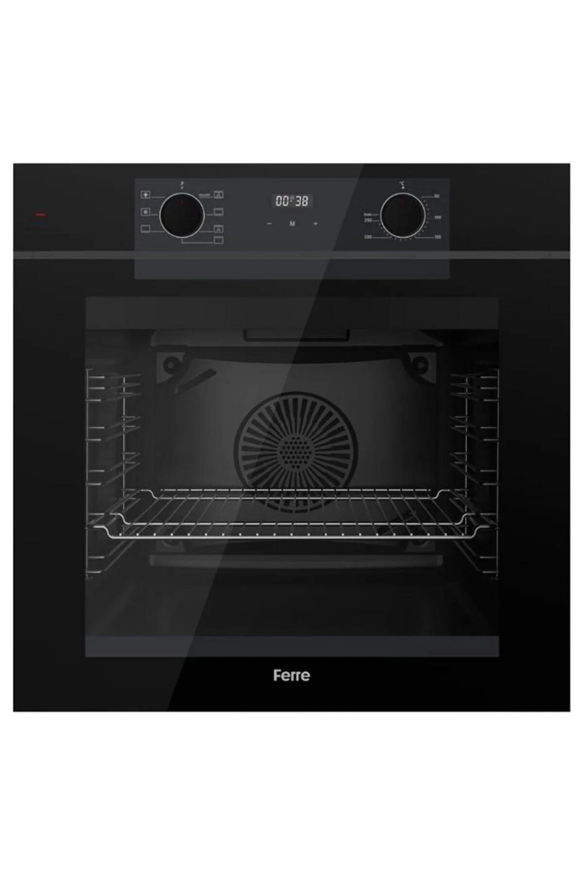 لوازم توکار ست FRYART و SILENTART LUNA SILENT BLACK D086 SA + QEP63CS SC405 WFA WOK Ferre