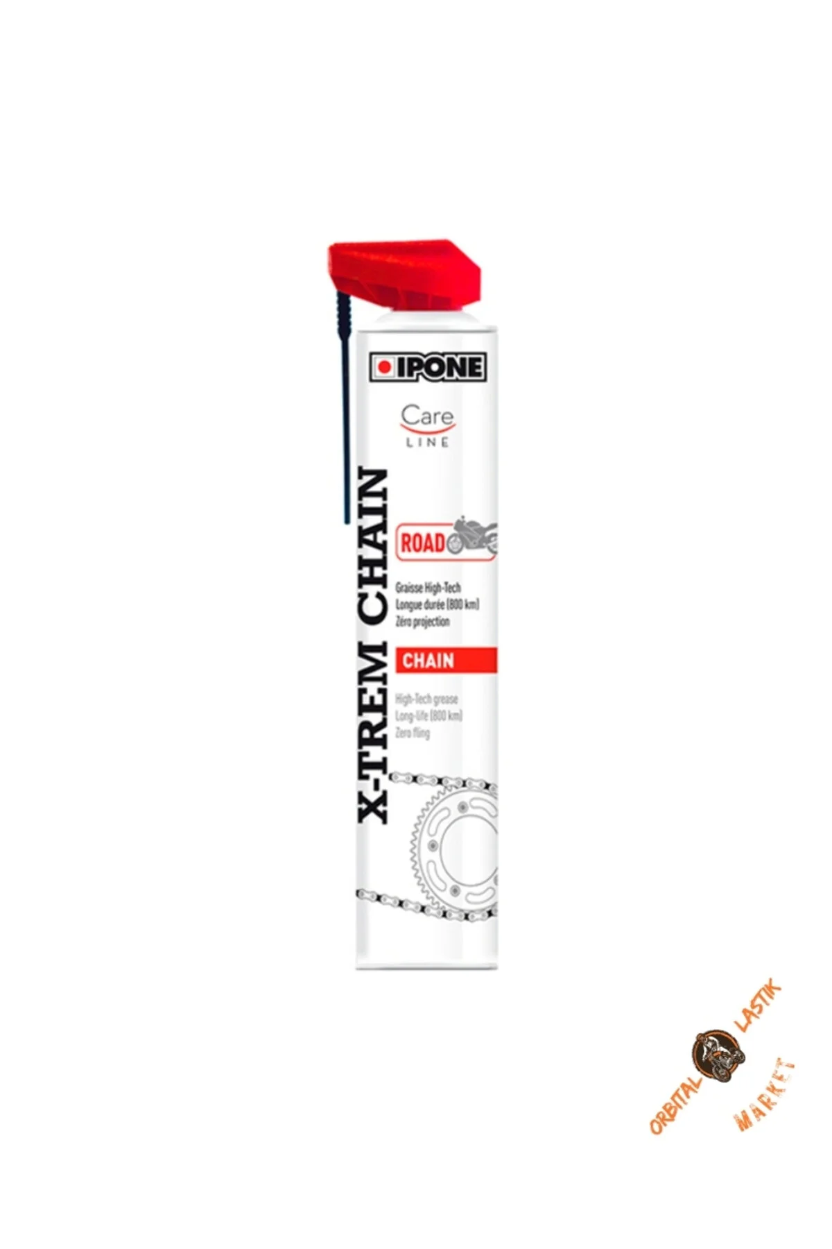 روغن و مکمل موتور X TREM CHAIN ​​ROAD زنجیر کاربرد عمومی 750 میلی لیتر Ipone