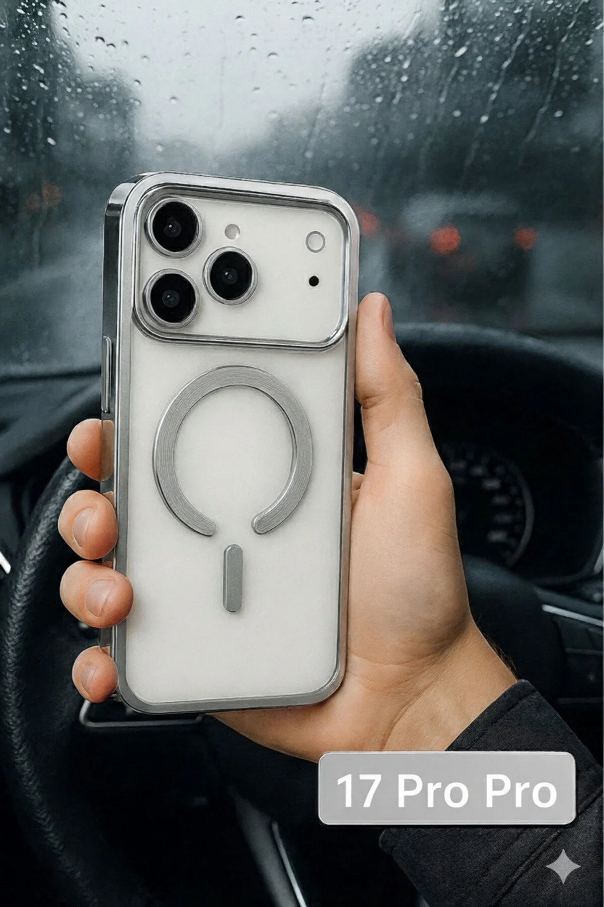 کاور و قاب شفاف مغناطیسی آیفون 17 پرو | پوشش نرم با طراحی باریک سازگار MAGSAFE Case collection
