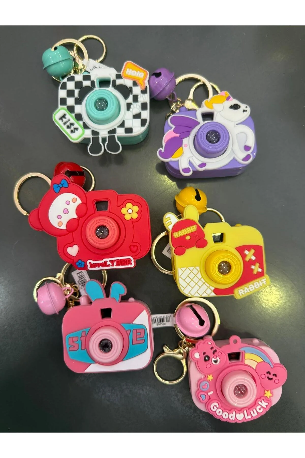 جلیقه کلید زیورآلات کیف جاکلیدی دوربین دار SANRIO ILLUMINATED Genel Markalar