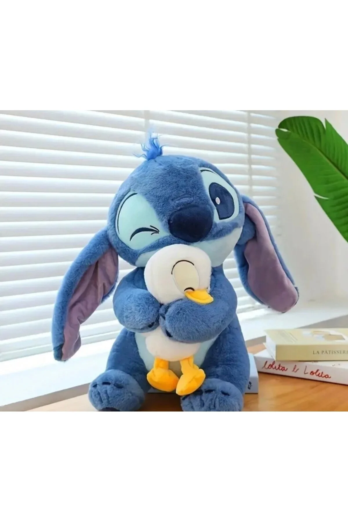 اسباب بازی های پشمی مخمل دار دوخت اردک. STITCH PLASH TOY STICH 35CM labubu sepeti