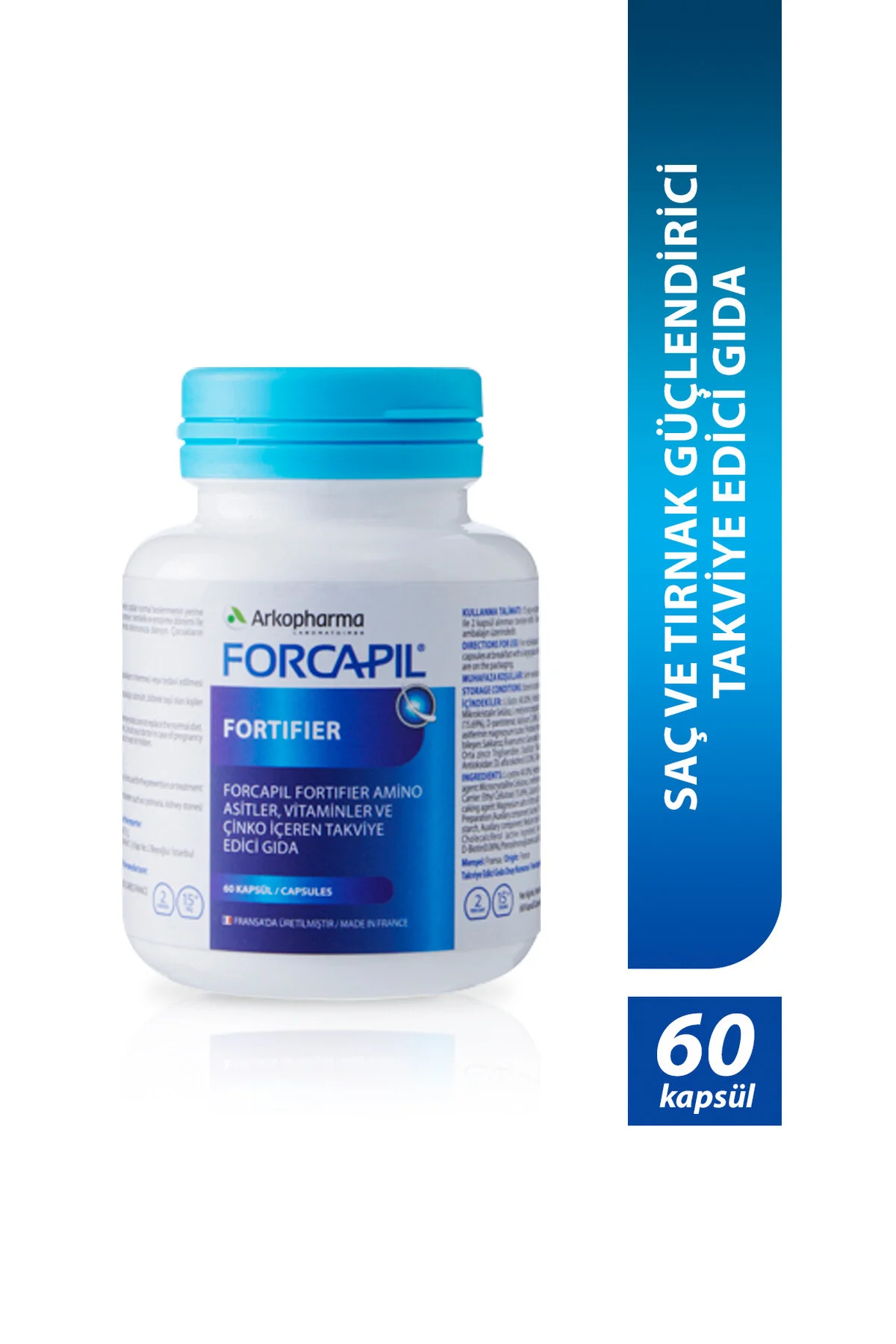 ویتامین مو FORCAPIL® FORTIFIER HAR و ناخن 60 Arkopharma