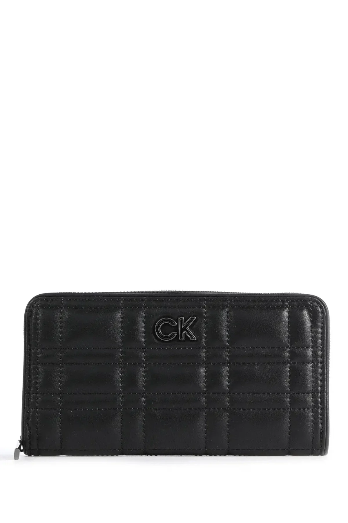کیف پول مشکی زنانه قفل مجدد Quilt Z a LG Wallet Calvin Klein