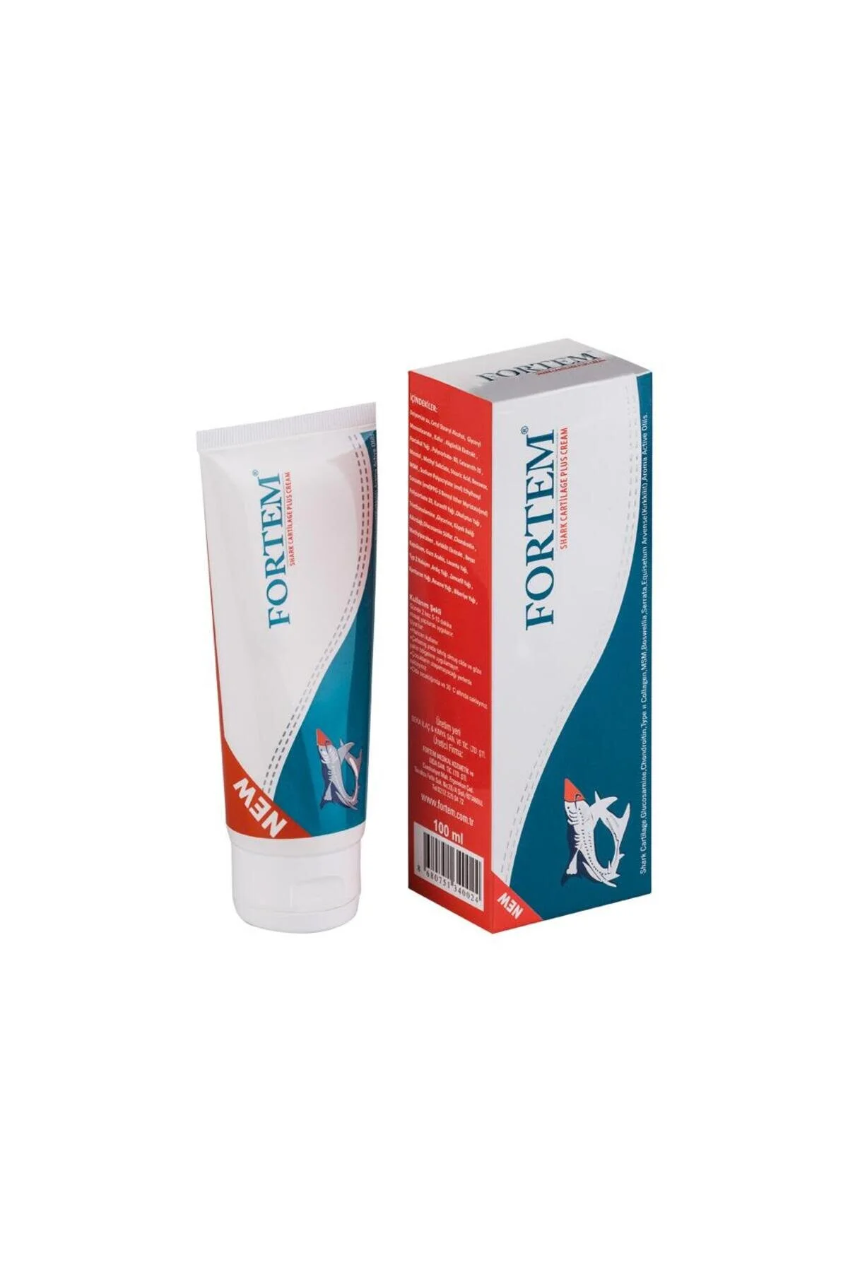 کرم بدن ماساژ شارک PLUS 100 میل FORTM0002 fortem