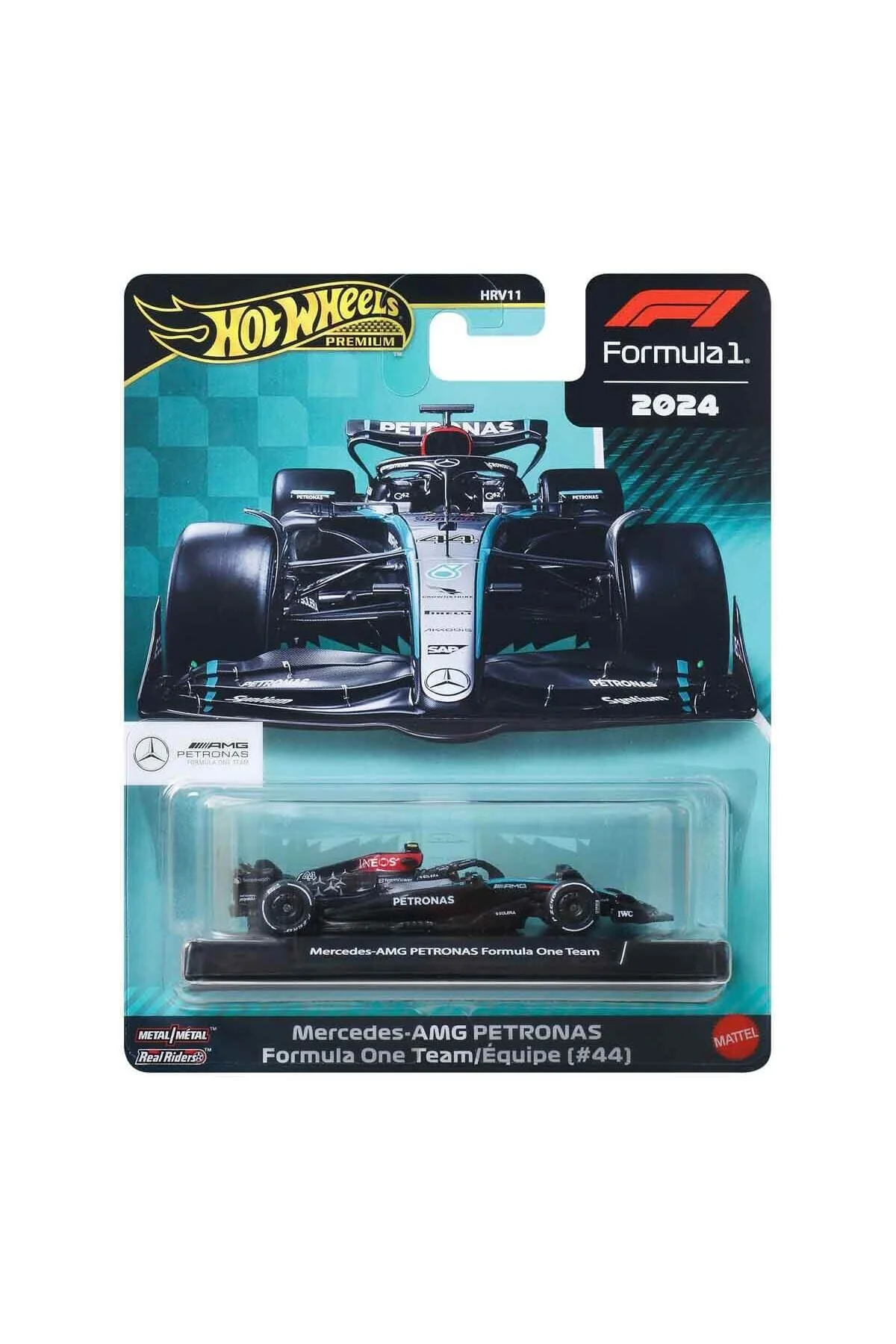 ماشین اسباب بازی MERCEDES AMG PETRONAS FORMULA ONE TEAM 44 HOT WHEELS