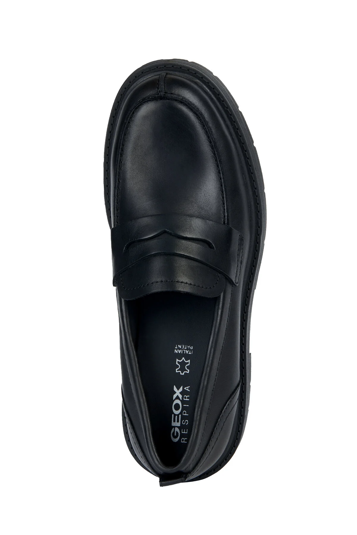 لوفر مشکی زنانه سیاه چرمی و مردانه Loafer D36VDI00043C9999 Geox