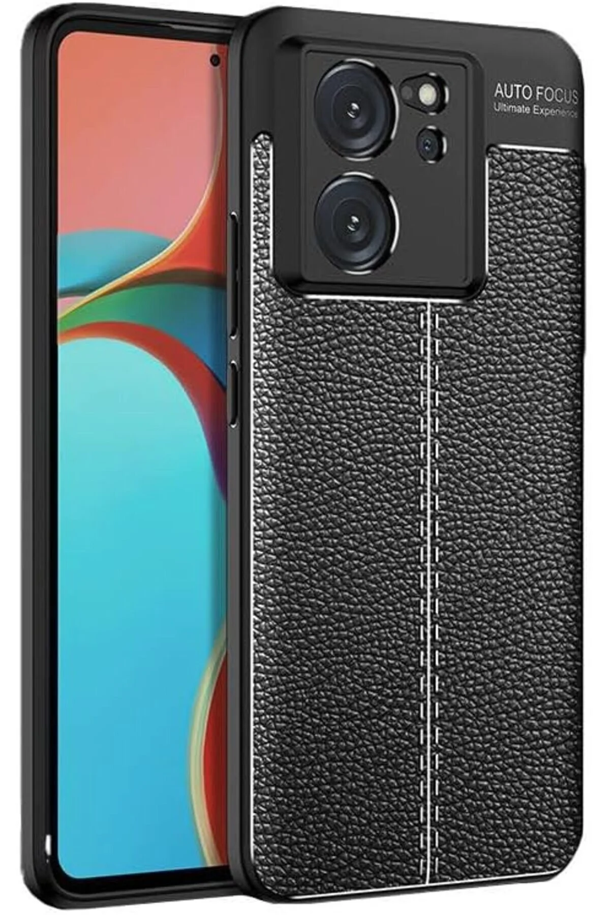 کاور و قاب BFSX سازگار با دوربین MI 13T PRO PROTECTED LIGHTWEIGHT PU چرمی SLIP ANTI PROOF BRF