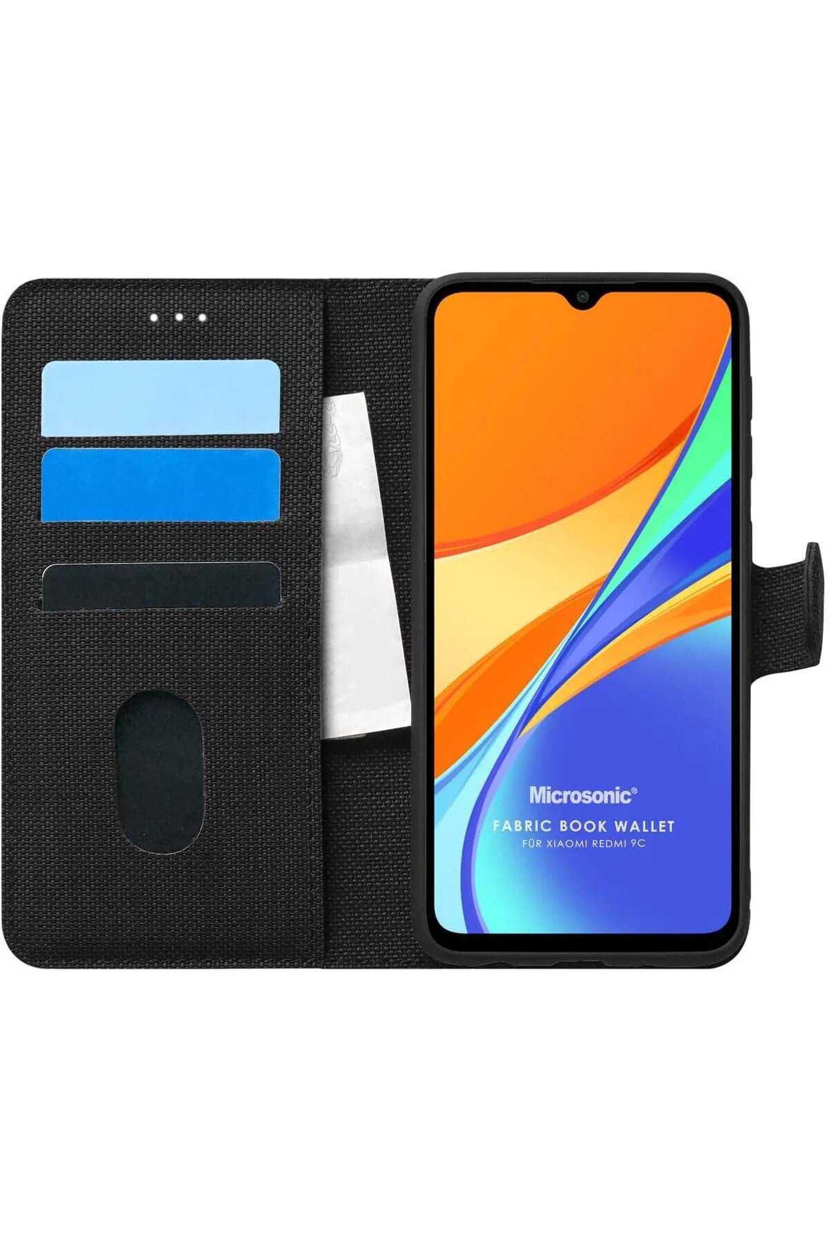 کاور و قاب کیف برای BFSX 10A FABRIC BOOK WALLET مشکی CASE COMPATIBLE WITH STORSELLM BRF