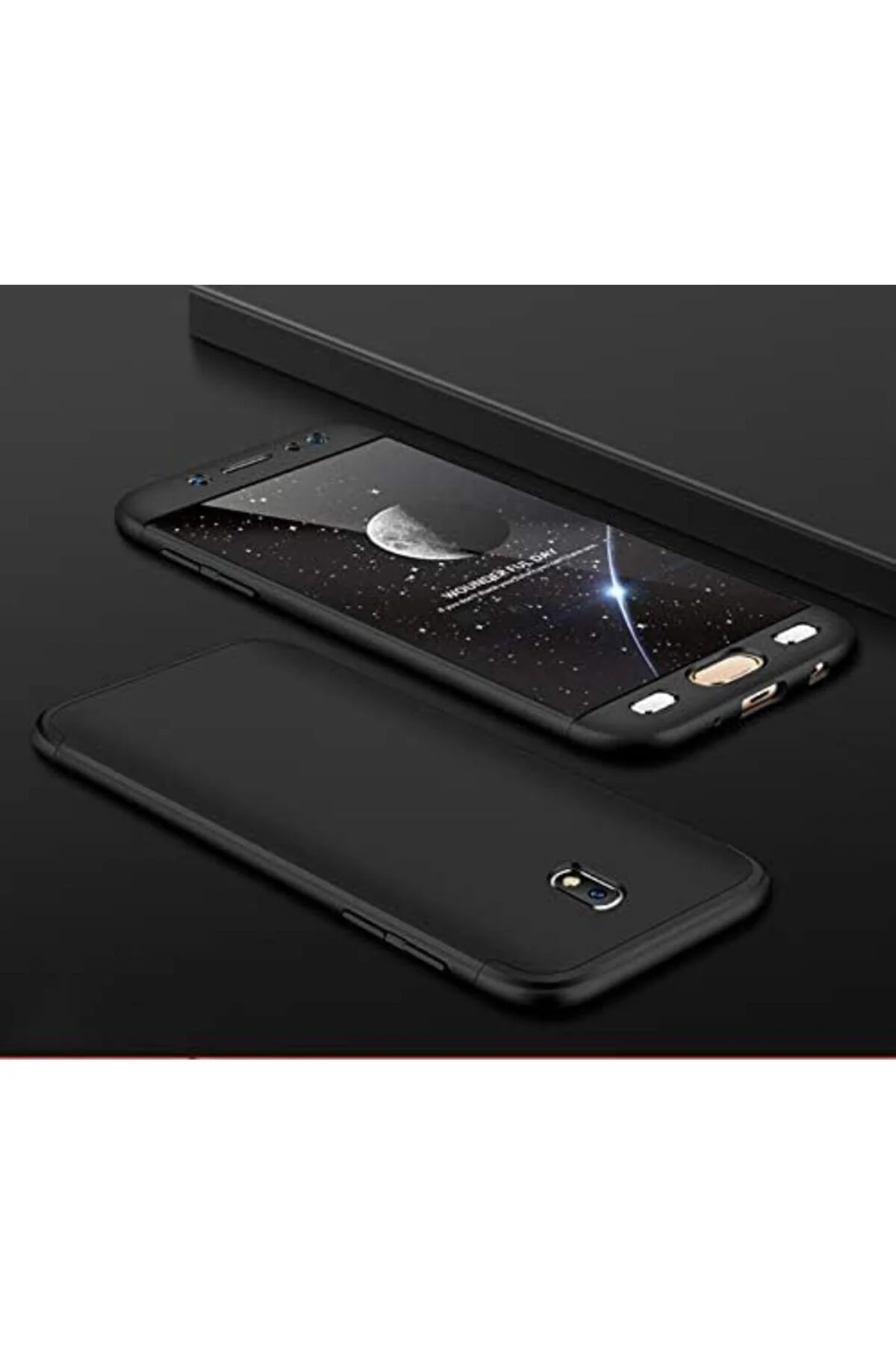 کاور و قاب BFSX برای GALAXY J5 PRO DOUBLE DIP 360 PROTECTIVE مشکی قالب سازگار با BRF
