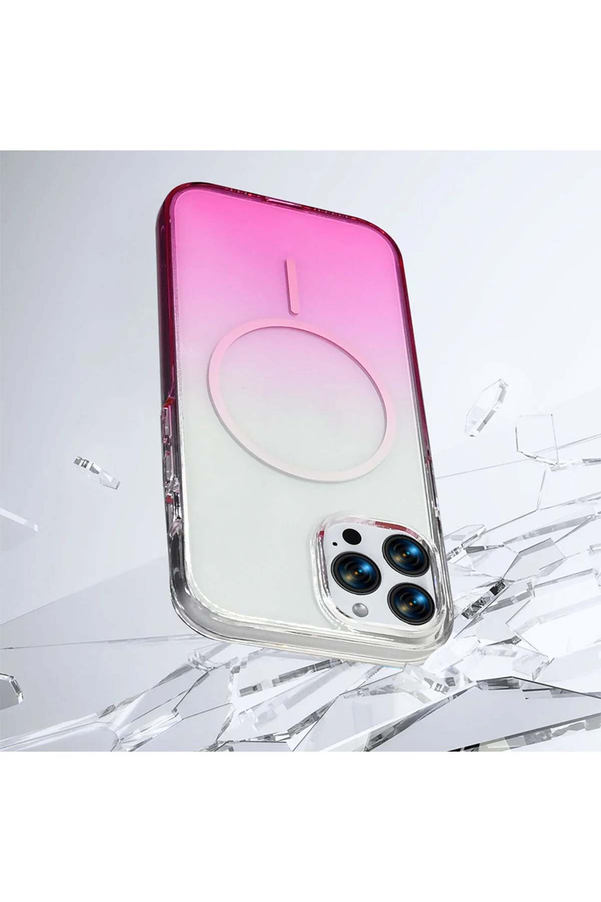 کاور و قاب روکش سیلیکونی سپتیک ZORE IPHONE 14 PRO MAX CASE APPLE با قابلیت شارژ M SAFE Casesuar