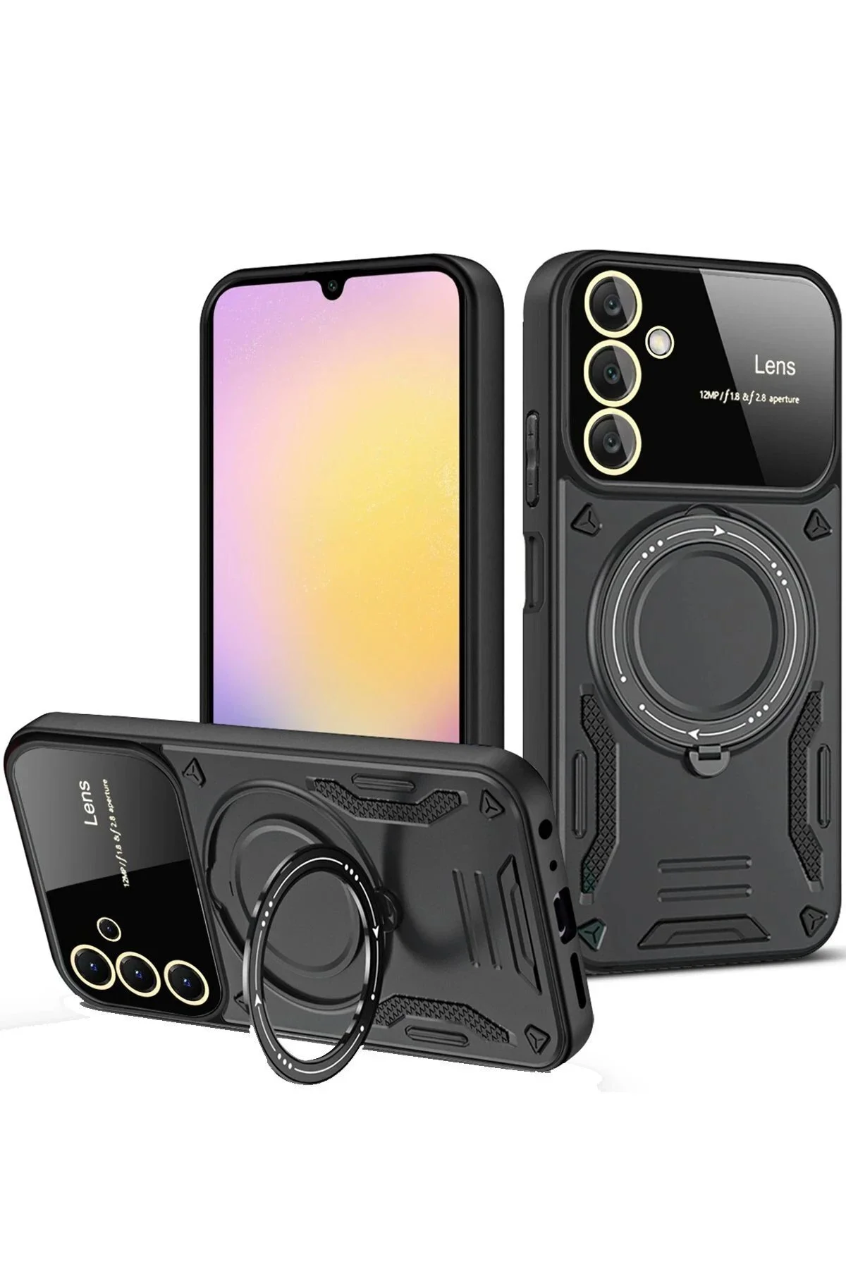 کاور و قاب پایه لنز JOY SAMSUNG GALAXY A14 4G مشکی noip