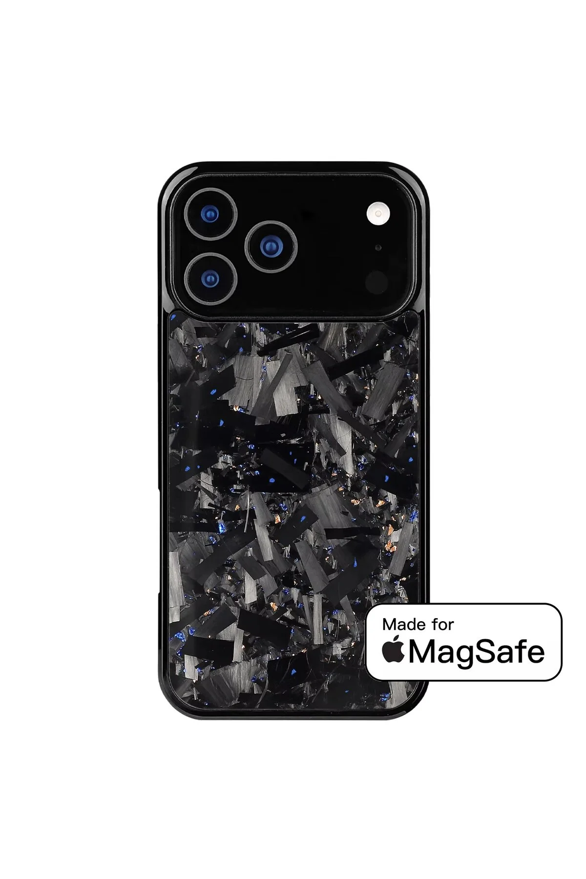 کاور و قاب MAGSAFE فیبر کربنی با الگوی ممتاز آیفون 17 carbonicase