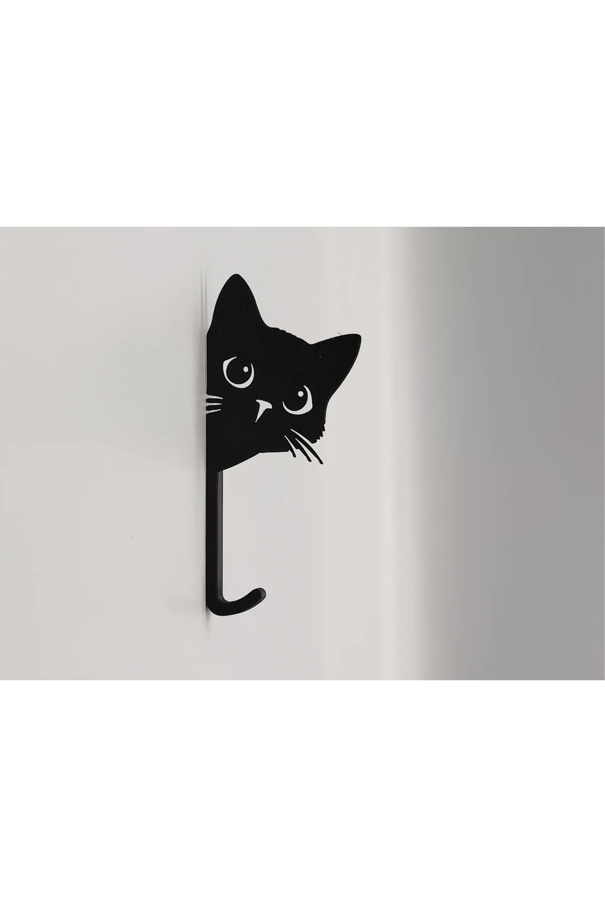 جلیقه کلید آویز جا کلیدی دیواری با چوب لباسی دکوری فیگور گربه SORA DESIGN