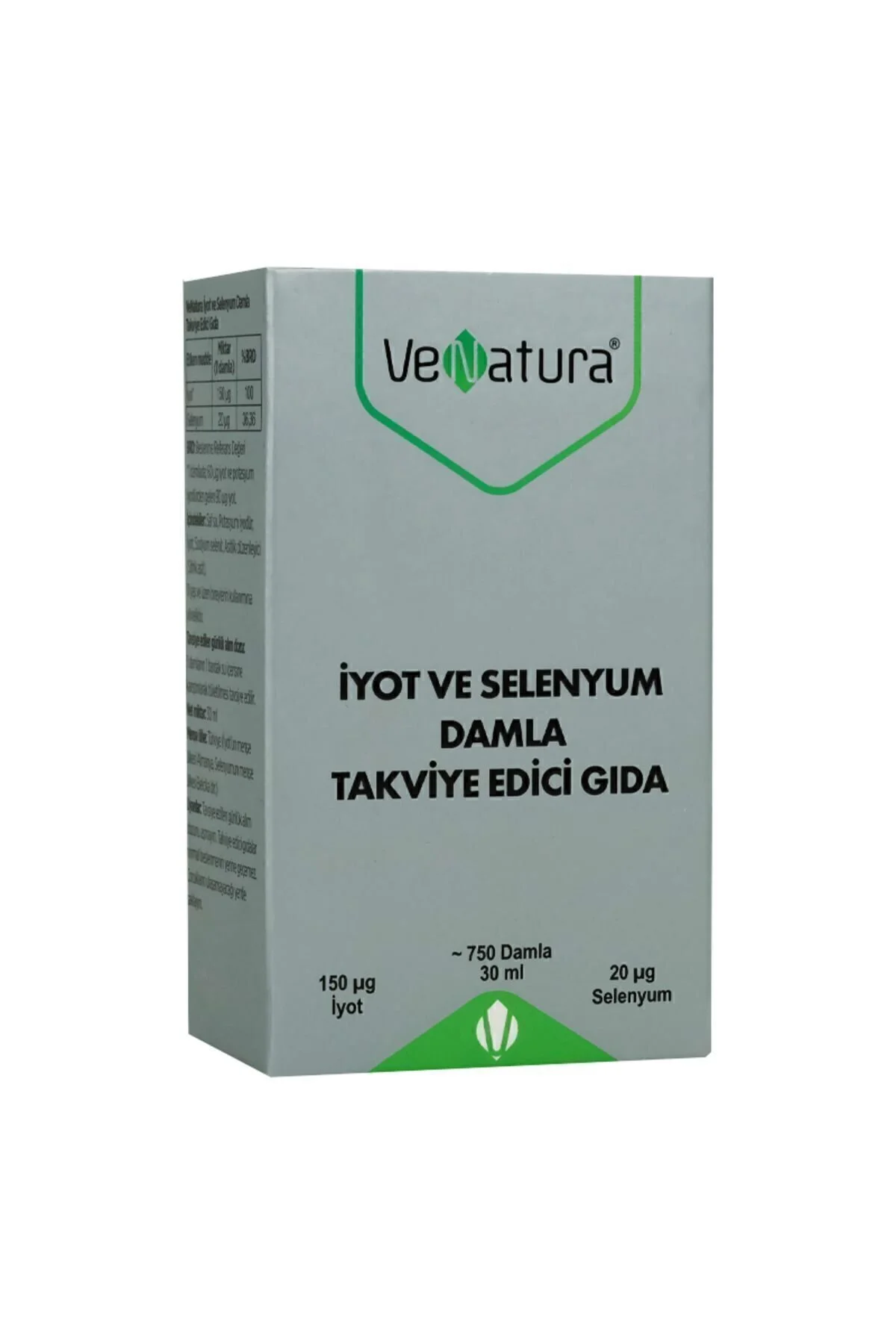 مینرال قطره سلنیوم ید 30 میلی لیتر Venatura