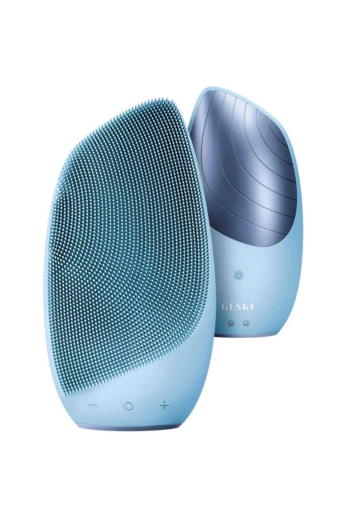 دستگاه شستشوی صورت سبز Smartappguided ™ Sonic Thermo Facial Brush 6 در 1  geske