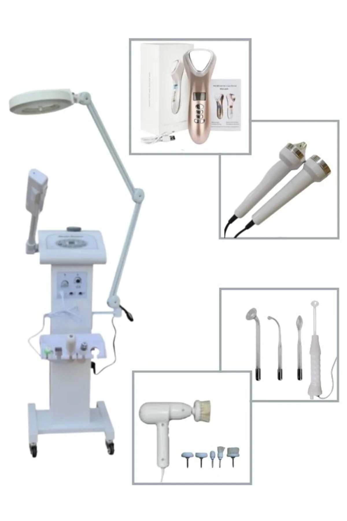 دستگاه شستشوی صورت 10 عملکرد مراقبت از پوست اورجینال anka lazer