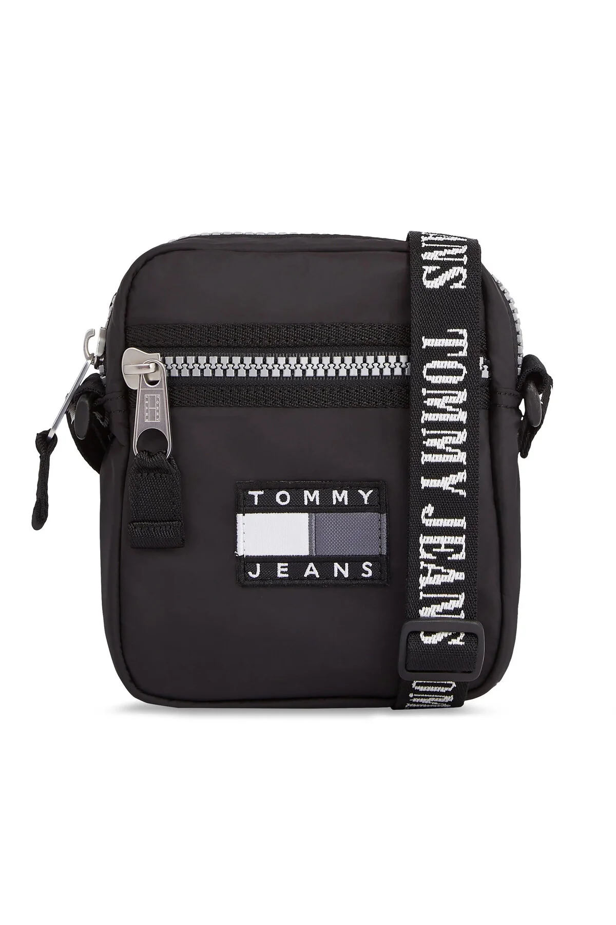 کیف شانه ای مشکی مردانه تامی Hlfiger am0am11651 bds Tommy Hilfiger