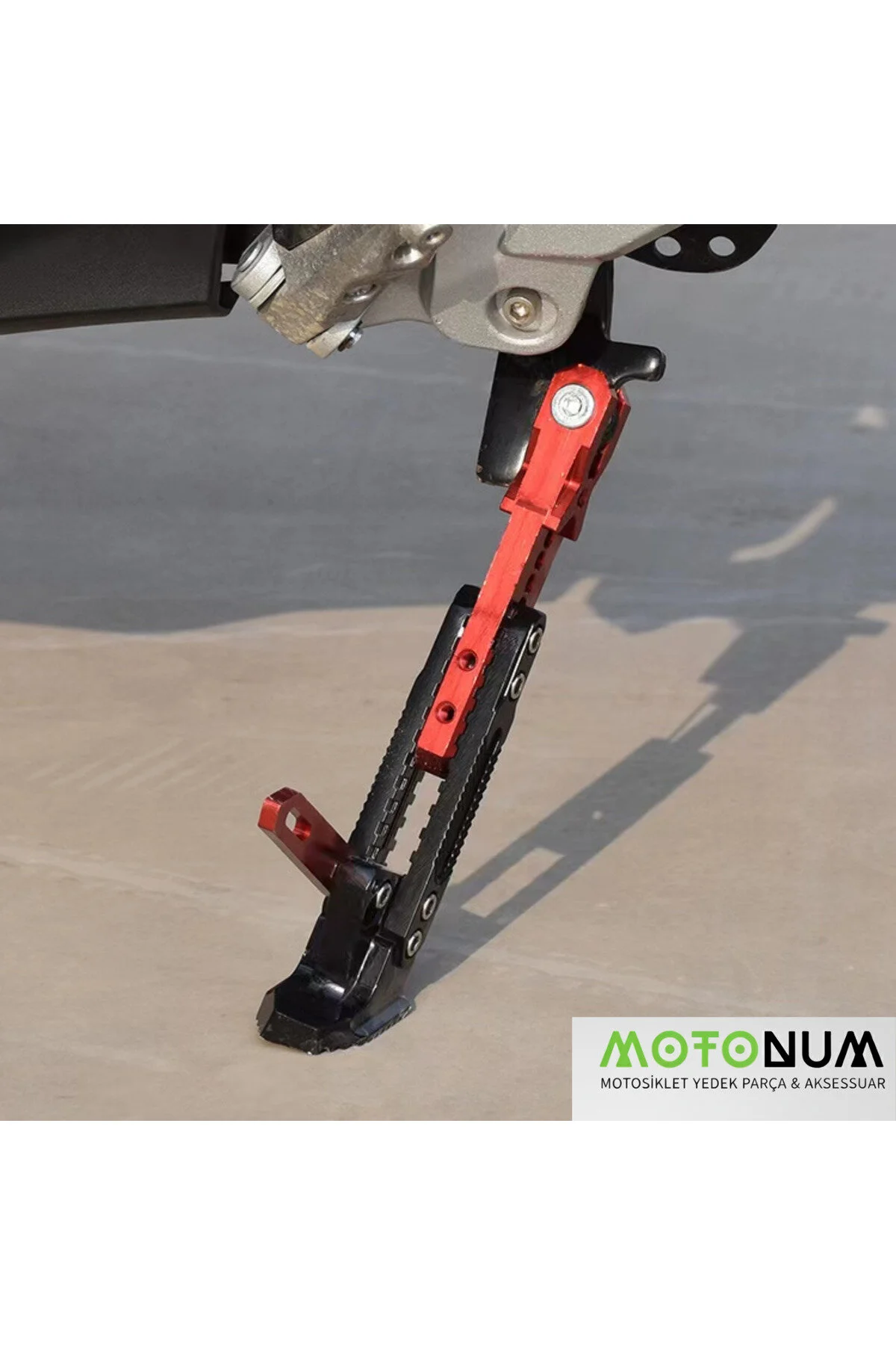 لوازم یدکی موتورسیکلت میز کناری فلزی قابل تنظیم ارتفاع PIAGGIO MEDLEY 150 AYK0488 Motonum