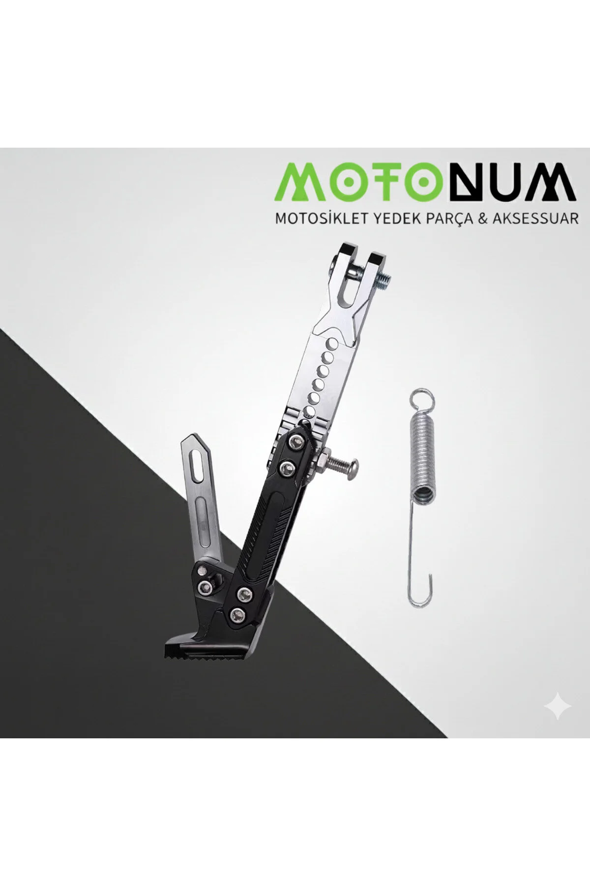لوازم یدکی موتورسیکلت میز کناری فلزی قابل تنظیم ارتفاع یاماها MT 125 AYK0636 Motonum