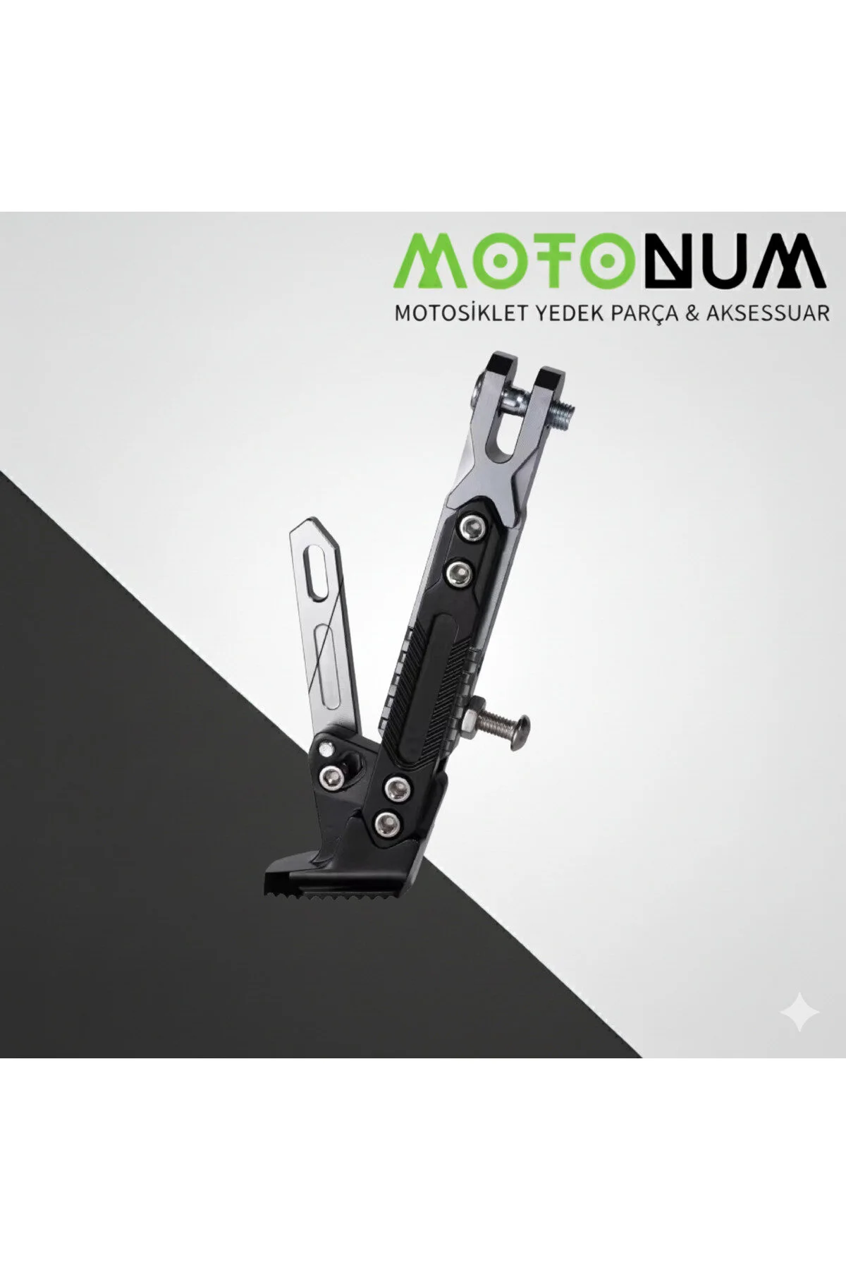 لوازم یدکی موتورسیکلت میز کناری فلزی قابل تنظیم ارتفاع یاماها R 125 AYK0669 Motonum