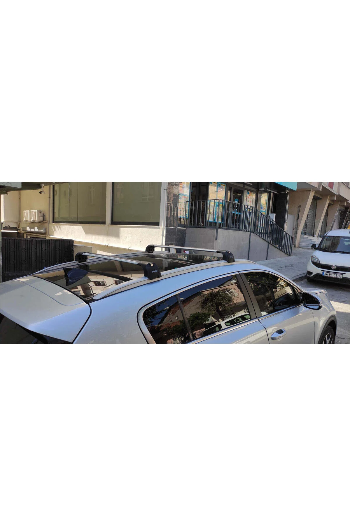 جعبه بار سقفی SEAT ATECA 2016 2025 ROOF RACK CARRIER SPACER POST ROD PAW PRO 2 GREY auto paw