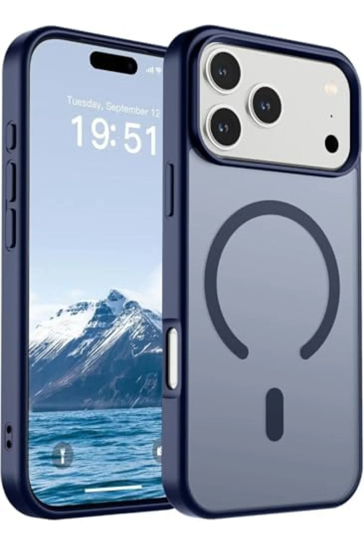 کاور و قاب گوشی BFSX STRONG MAGNETIC 17 PRO محافظت از سقوط سطح نظامی لبه های سیلیکونی قوی BRF