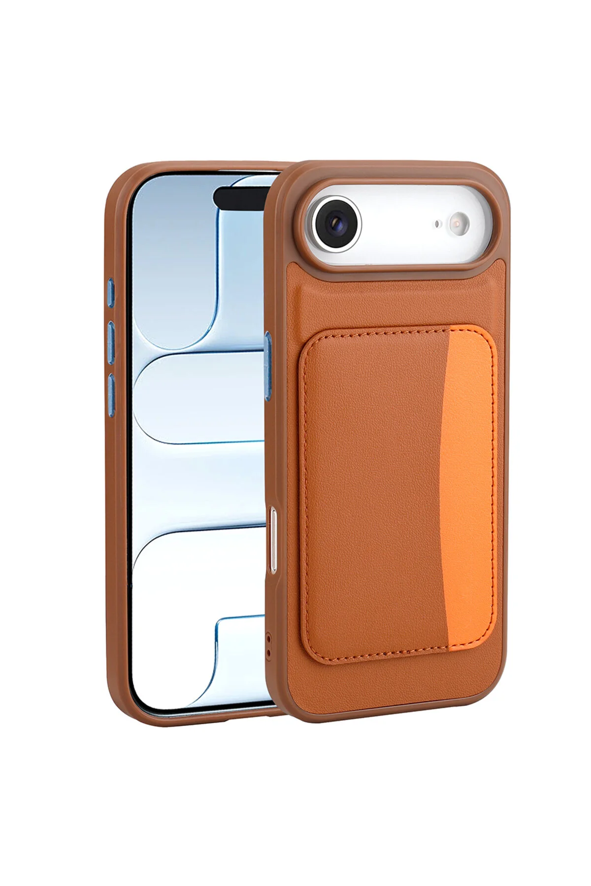 کاور و قاب سیلیکونی APPLE IPHONE 17 AIR CASE ZORE X CARD با جای کارت Casesuar