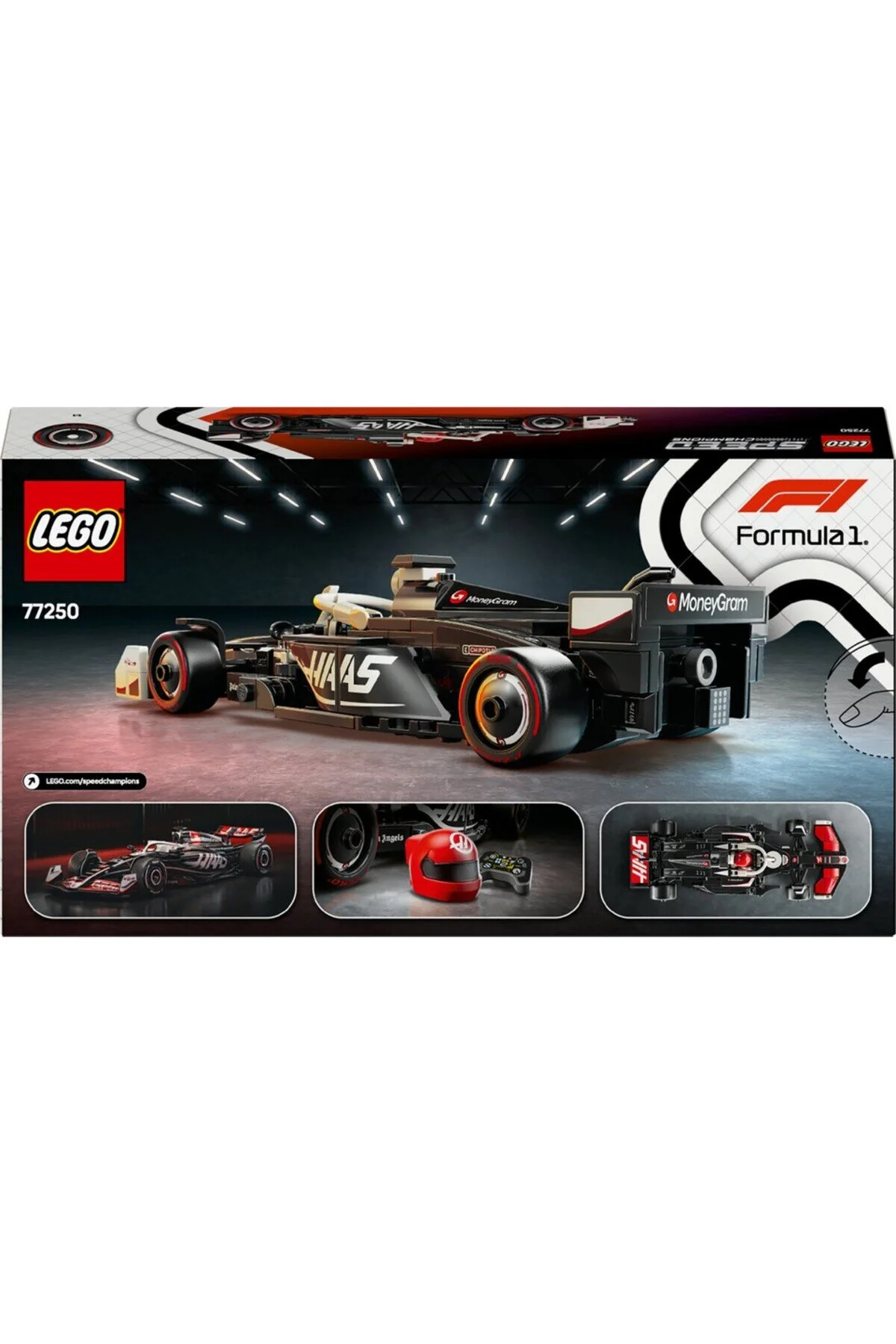 اسباب‌بازی F1 Moneygram Haas Vf2 با 242 قطعه برای کودکان لگو Lego