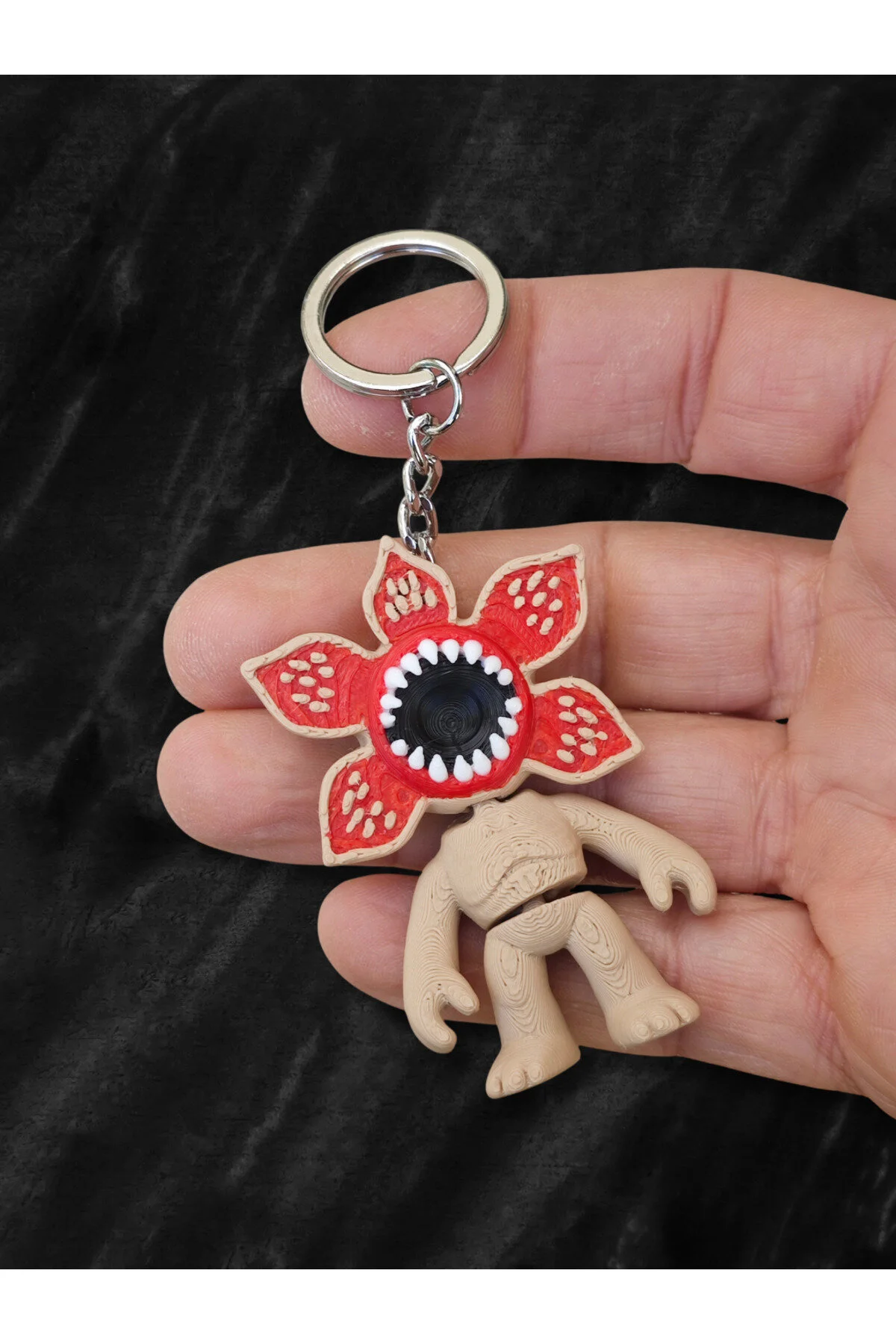 جلیقه کلید STRANGER THINGS DEMOGORGON KEYCHAIN BAG ORNAMENT 1 PC HobiHub