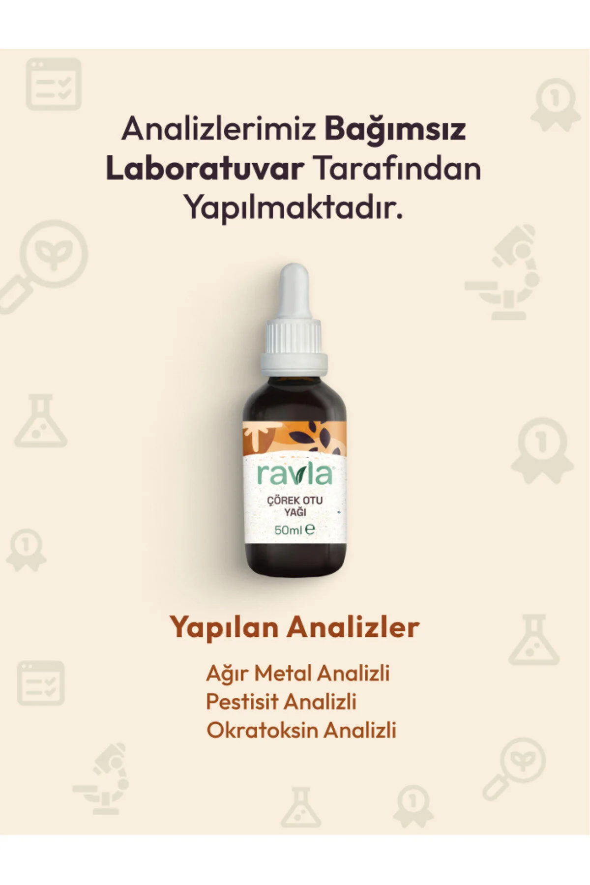 روغن مراقبتی دانه سیاه 50 میل Ravla