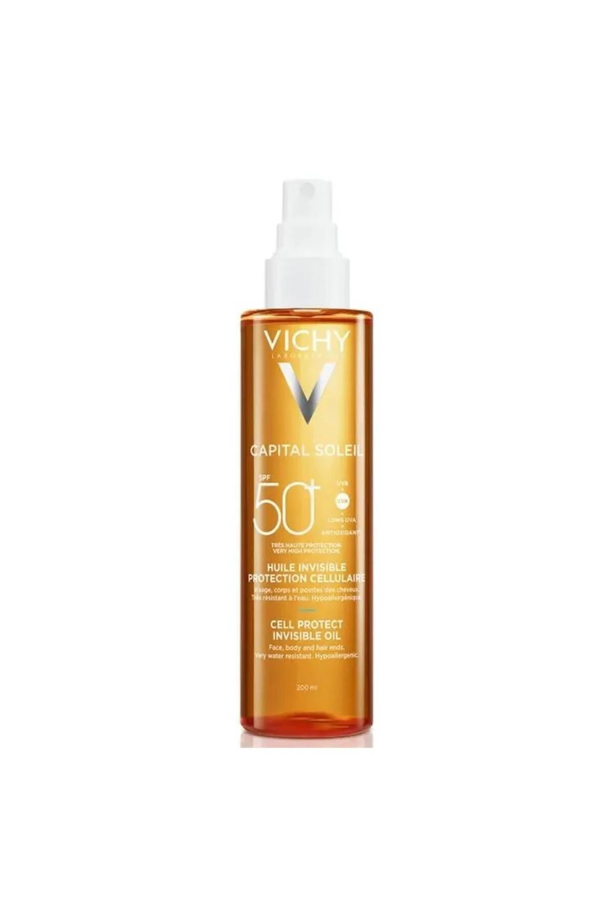 Vichy روغن محافظ سلولی کپیتال سولئی SPF50+ 200 میلی لیتر