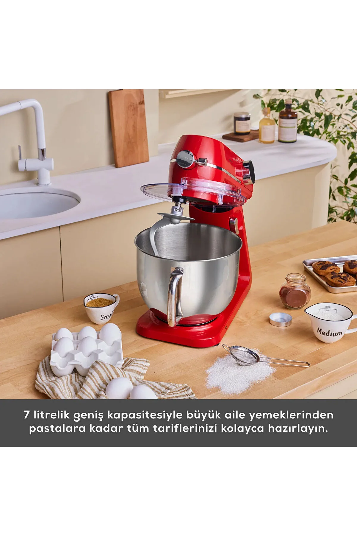 میکسر Artisan، زمان‌دار، ترازودار، استیل، ۶ لیتر، ۸۰۰ وات