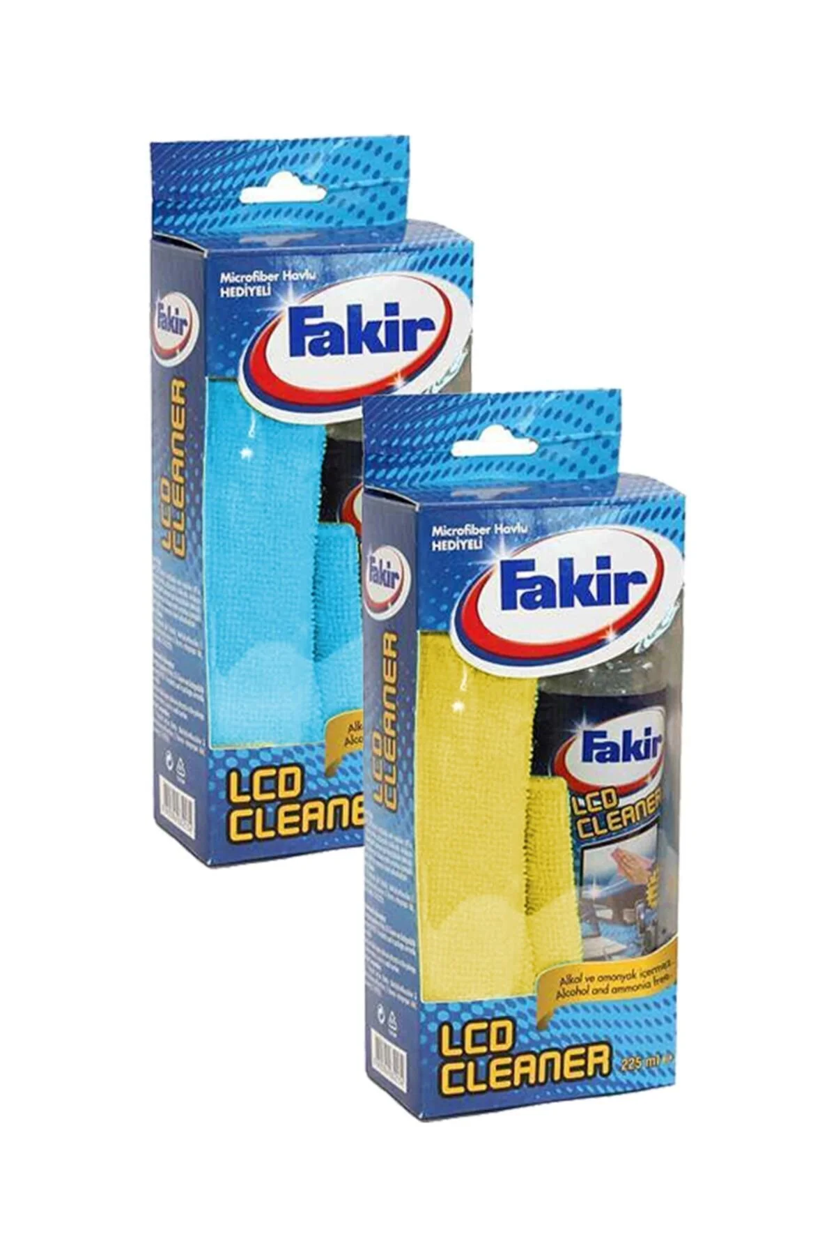 پاک کننده سطوح LCD CLEANER 450 میلی لیتر 225 X 2 فکر Fakir