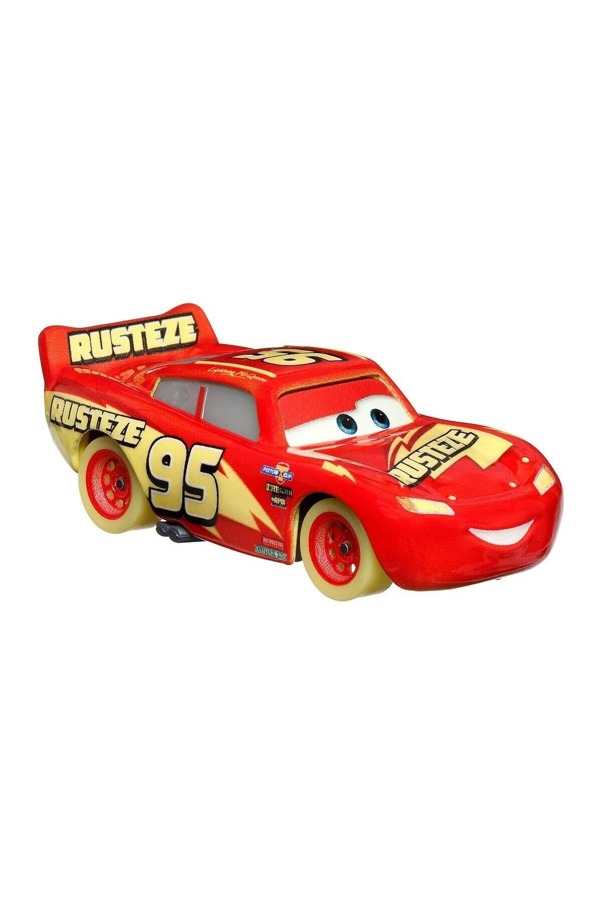 اسباب بازی های فیگور سورپرایز اتومبیل HPG76 در حال درخشش RACERS تیره وسایل نقلیه تک شخصیت Mattel