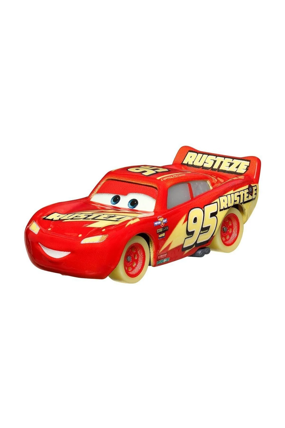 اسباب بازی های فیگور سورپرایز اتومبیل HPG76 در حال درخشش RACERS تیره وسایل نقلیه تک شخصیت Mattel
