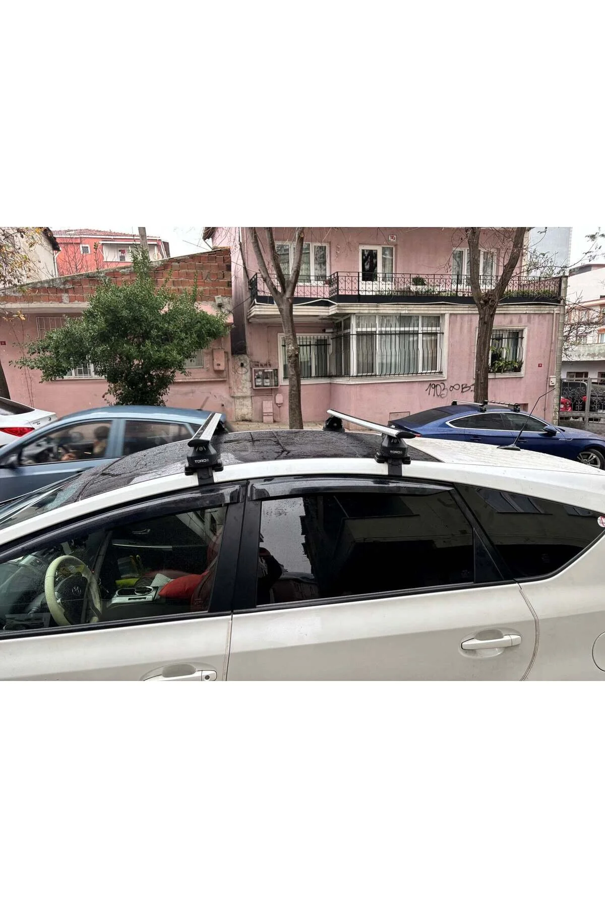 جعبه بار سقفی TOYOTA PRIUS 2009 2012 RACK ROOF RAIL INTERMEDIATE TOROS SERIES PRO 4 GREY auto paw