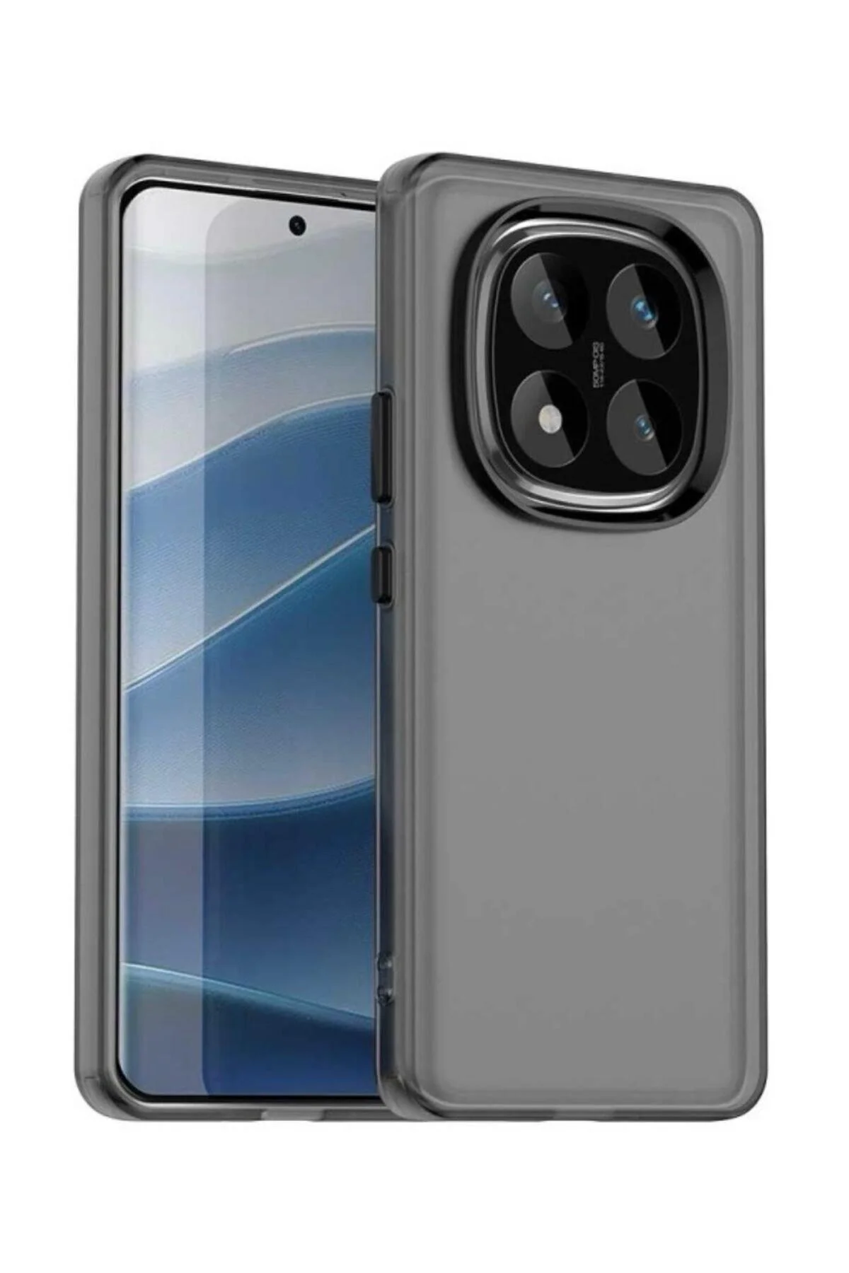 کاور و قاب ضربه گیر ساده رنگی سازگار با ردمی نوت 14 پرو 4G 5G شیائومی Goldie Case