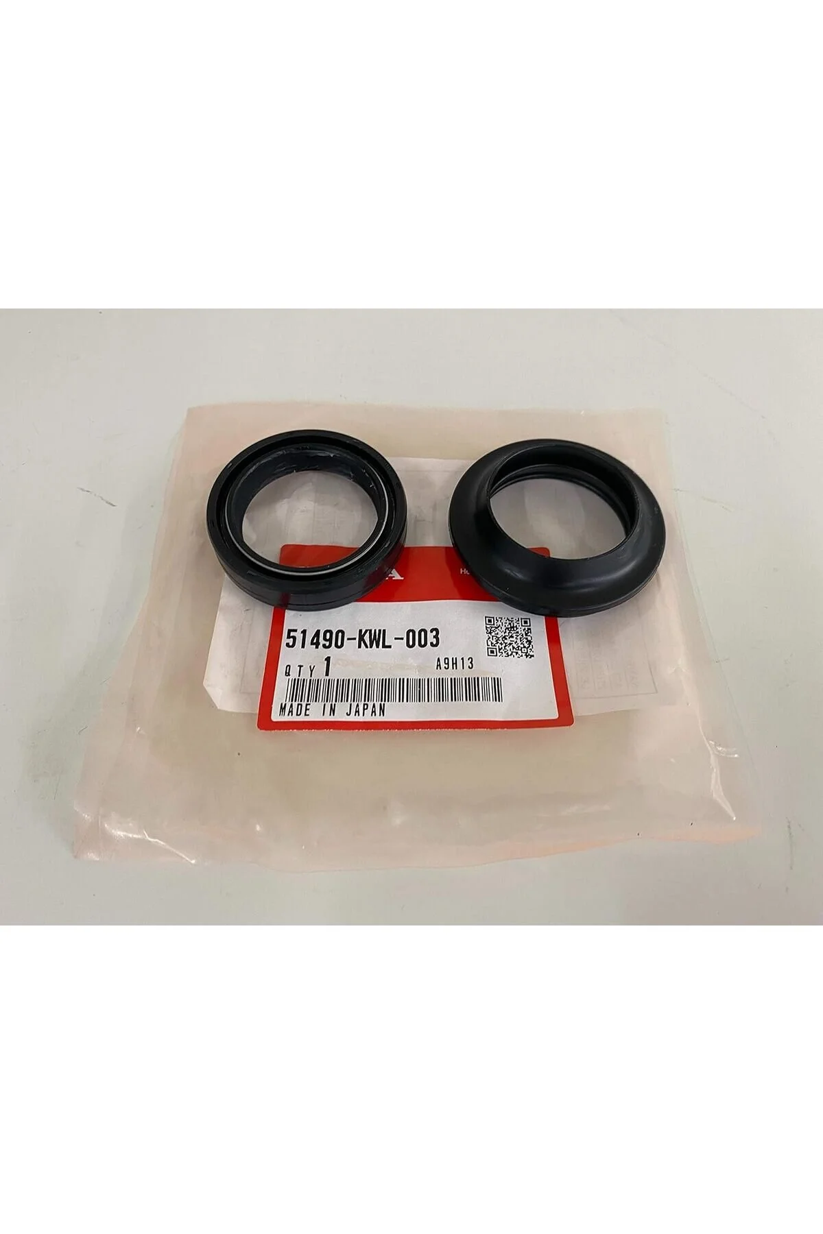 واشر موتورسیکلت مهر و موم کمک فنر CBR 650 R اورجینال 51490 KWL 003 Honda