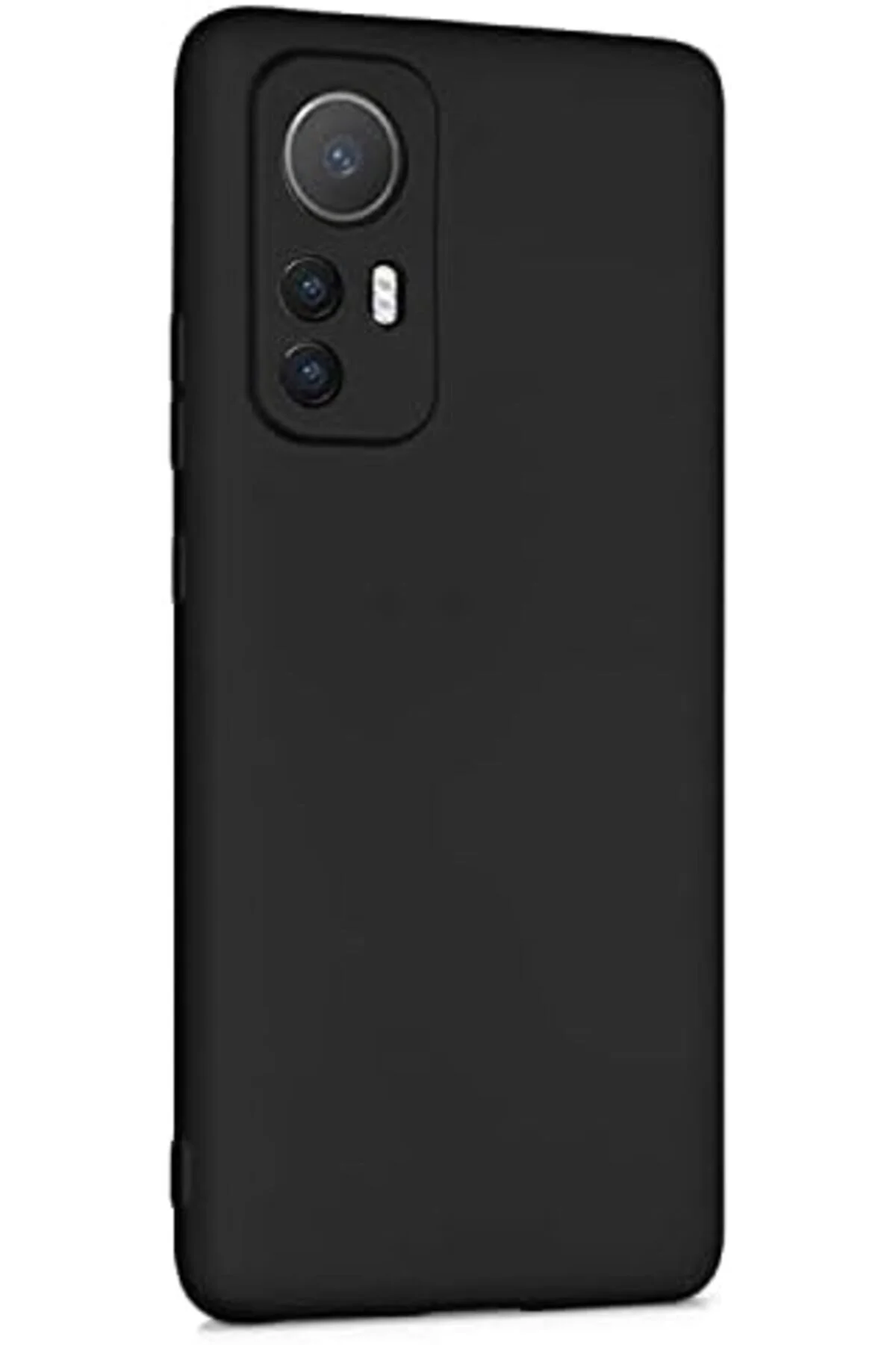 کاور و قاب سیلیکونی برای MI 12 LITE مشکی قالب سازگار با BRF