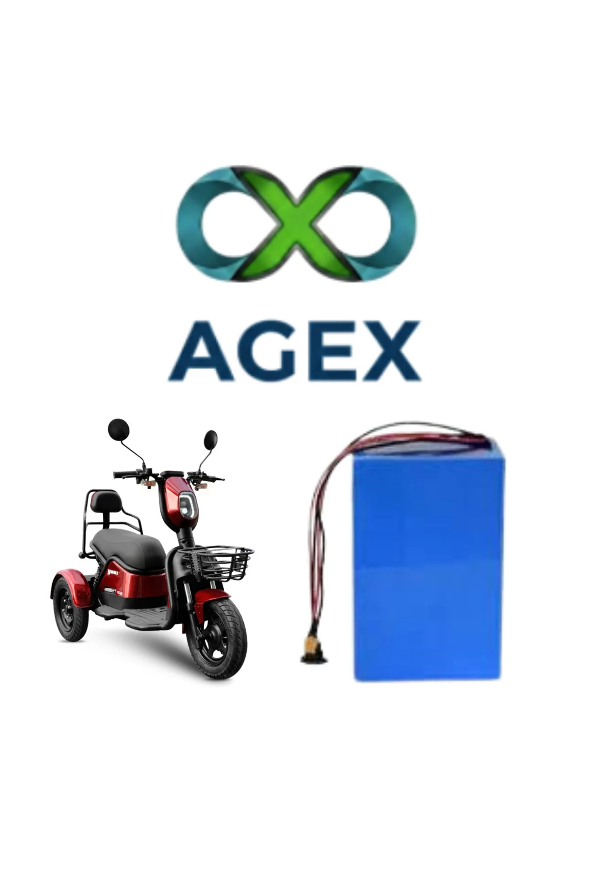 باتری YUKI YK 33 LIFEPO4 48 ولت 24 AH agex enerji