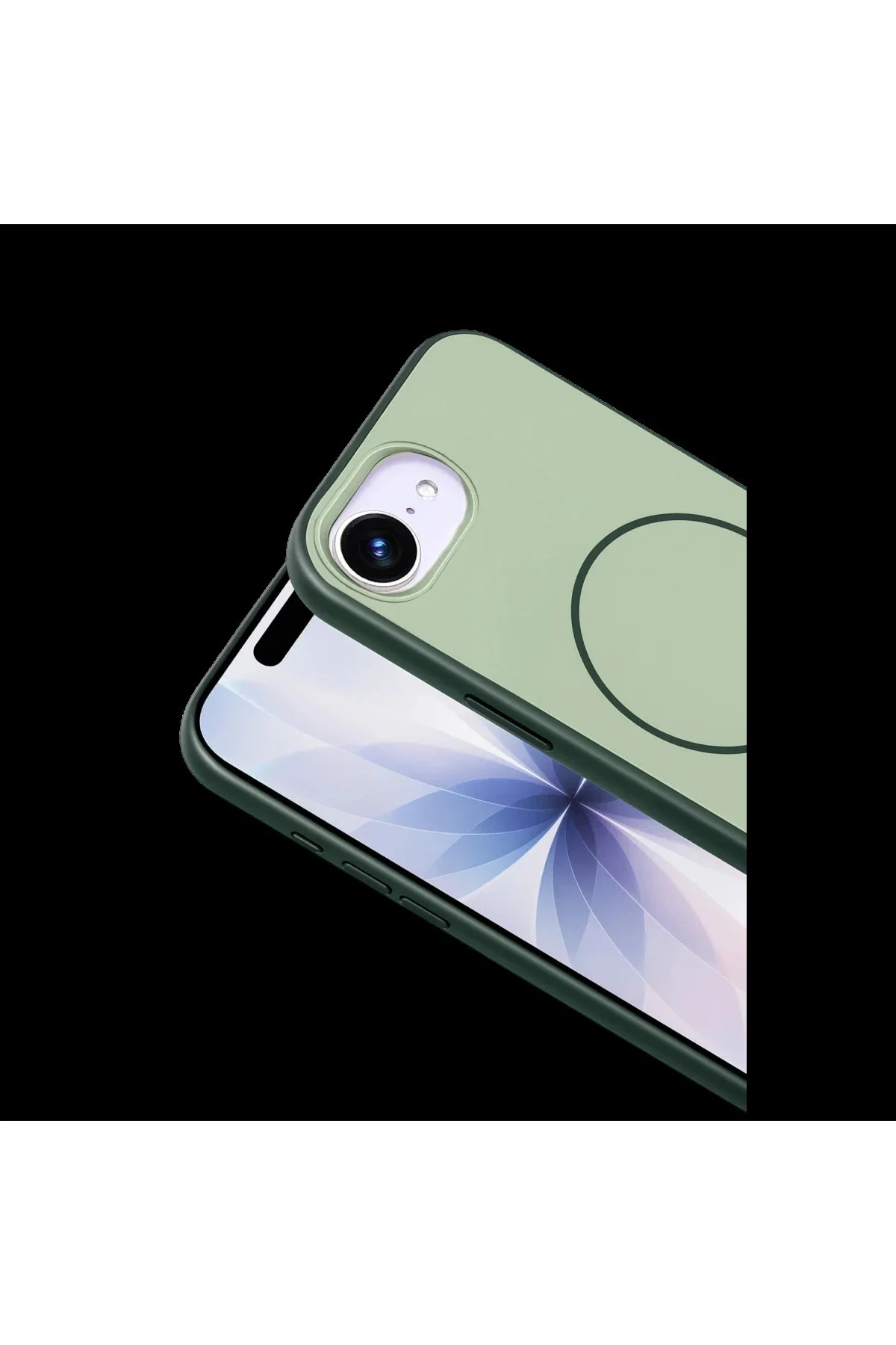 کاور و قاب JOKO APPLE IPHONE 16E NEVA MAGSAFE COVER سبز تیره ceppark