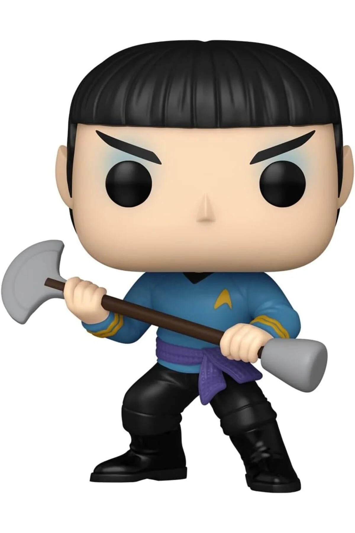 فیگور تلویزیون پاپ FUNKO دارای مجوز: STAR TREK SPOCK WITH WEAPON THE ORIGINAL SERIES Next Plus
