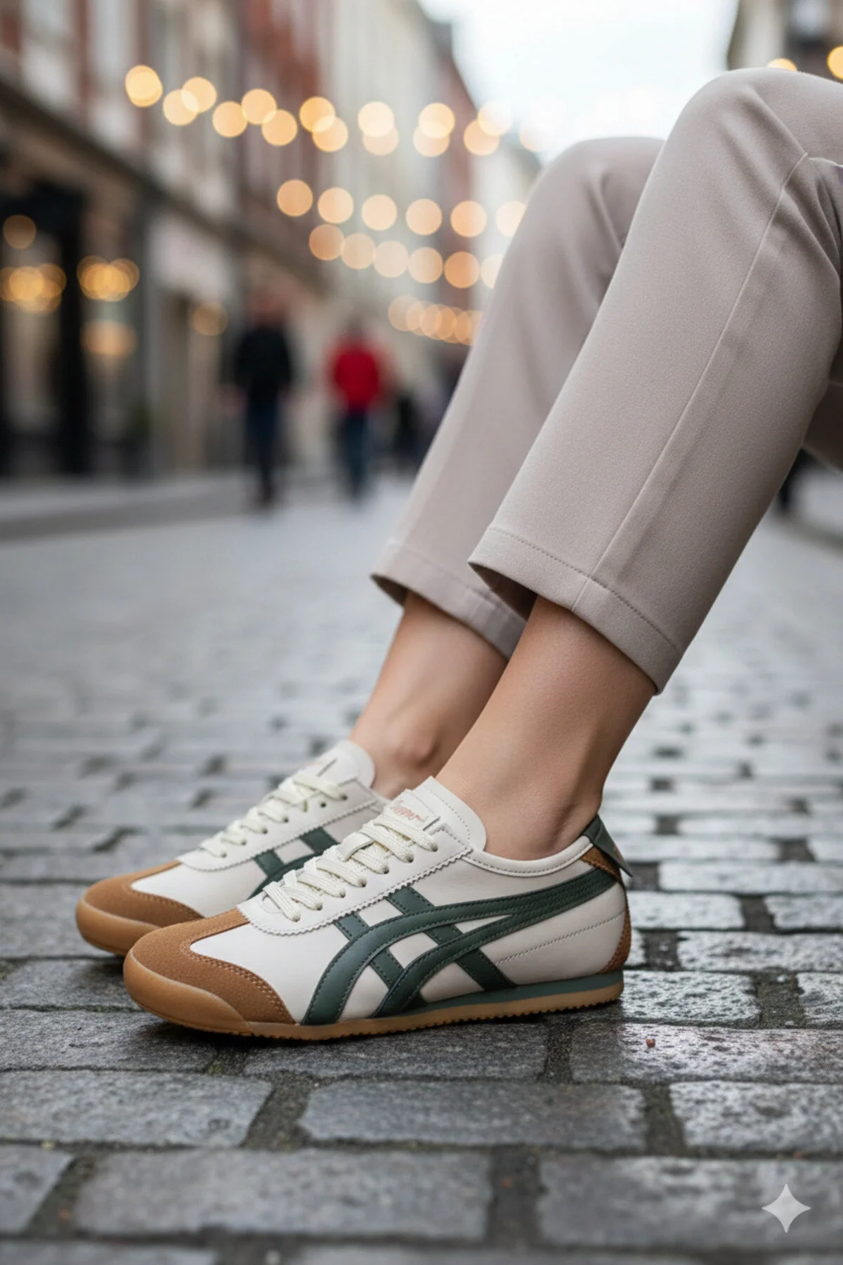 اسنیکر مردانه و زنانه کفش ورزشی روزانه BEIGE HAKI UNISEX eTayger
