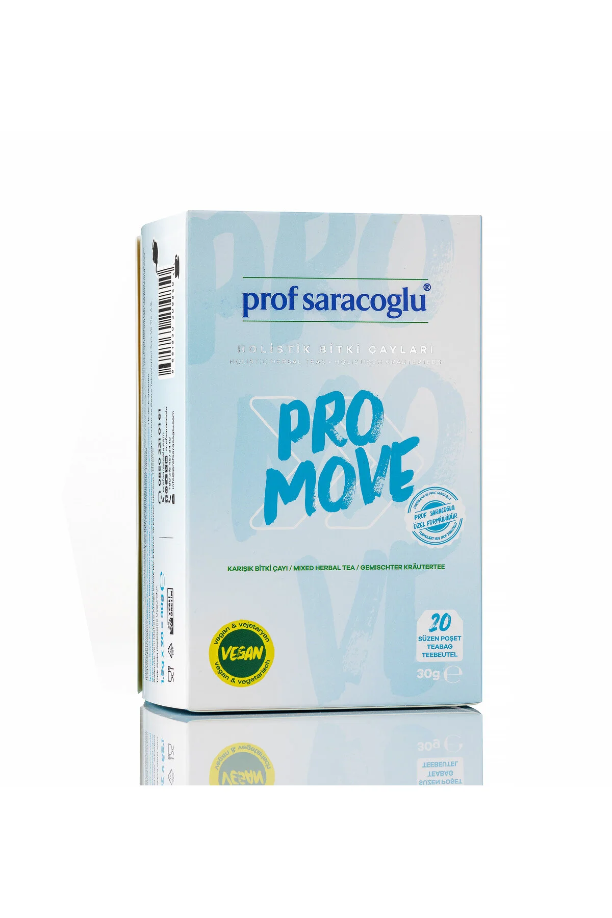 سایر دمنوش های گیاهی HOLYISTS PRO MOVE 20 قطعه چای مخلوط prof saracoglu