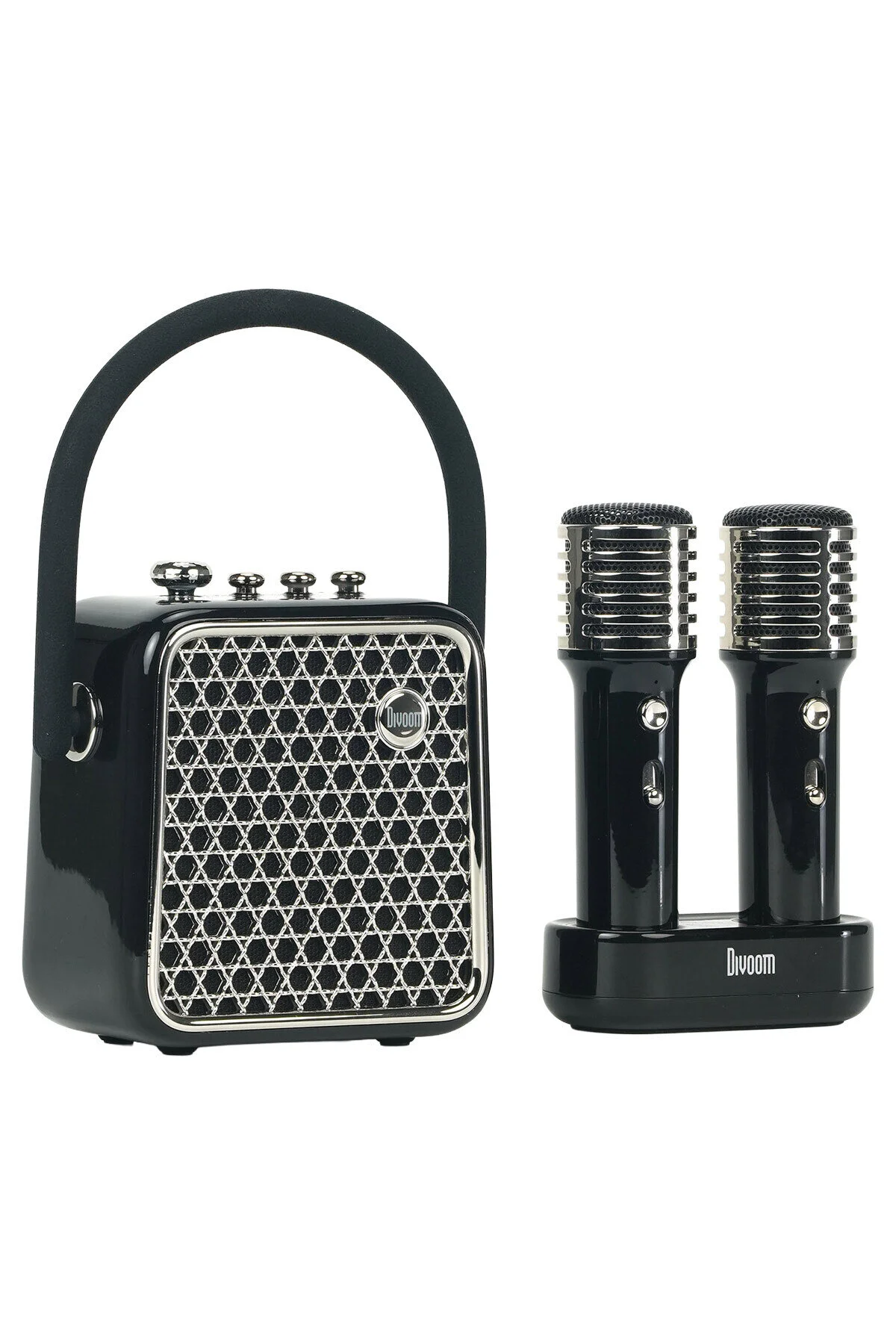بلندگوی بلوتوث SONGBIRD SE BLACK DOUBLE MICROPHONE 18W بلندگو Divoom