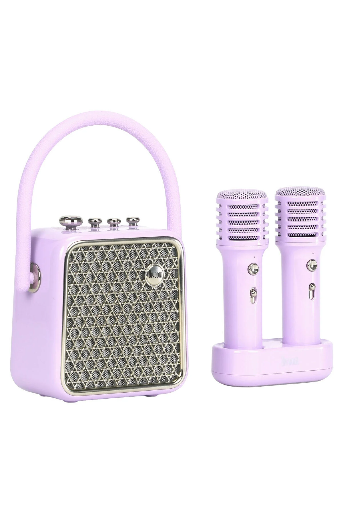 بلندگوی بلوتوث SONGBIRD SE LILAC DOUBLE MICROPHONE 18W بلندگو Divoom