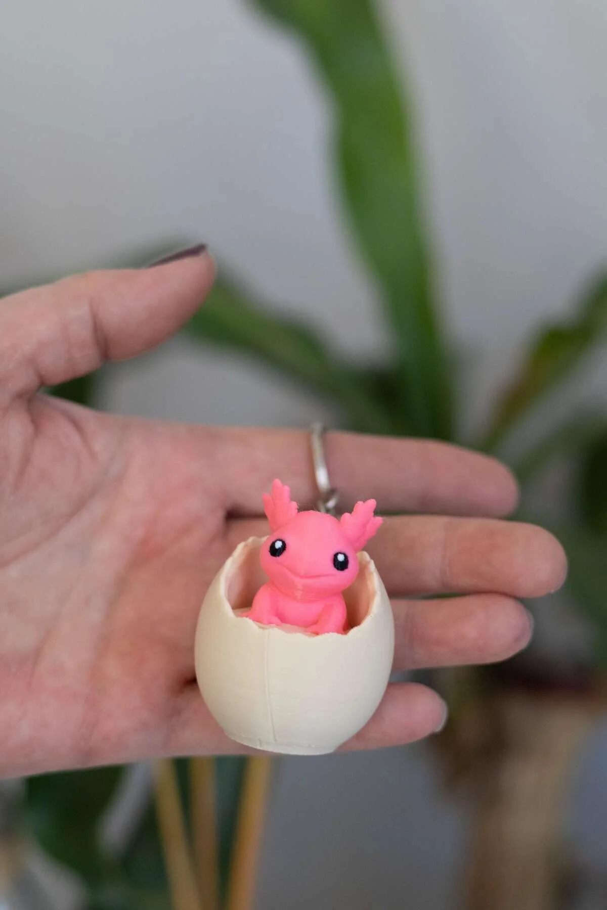 جلیقه کلید جاکلیدی کلیکر AXOLOTL – چاپ سه بعدی CUTE FIDGET مینی اسباب بازی کاهش استرس Modello Craft