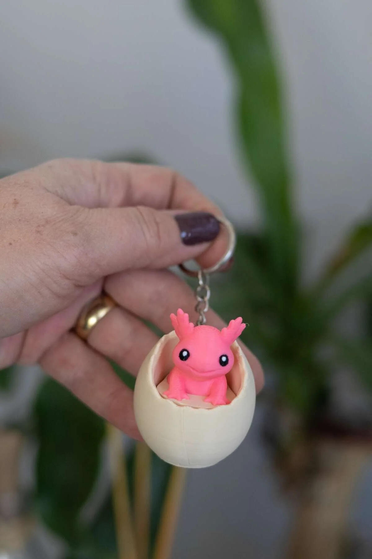 جلیقه کلید جاکلیدی کلیکر AXOLOTL – چاپ سه بعدی CUTE FIDGET مینی اسباب بازی کاهش استرس Modello Craft