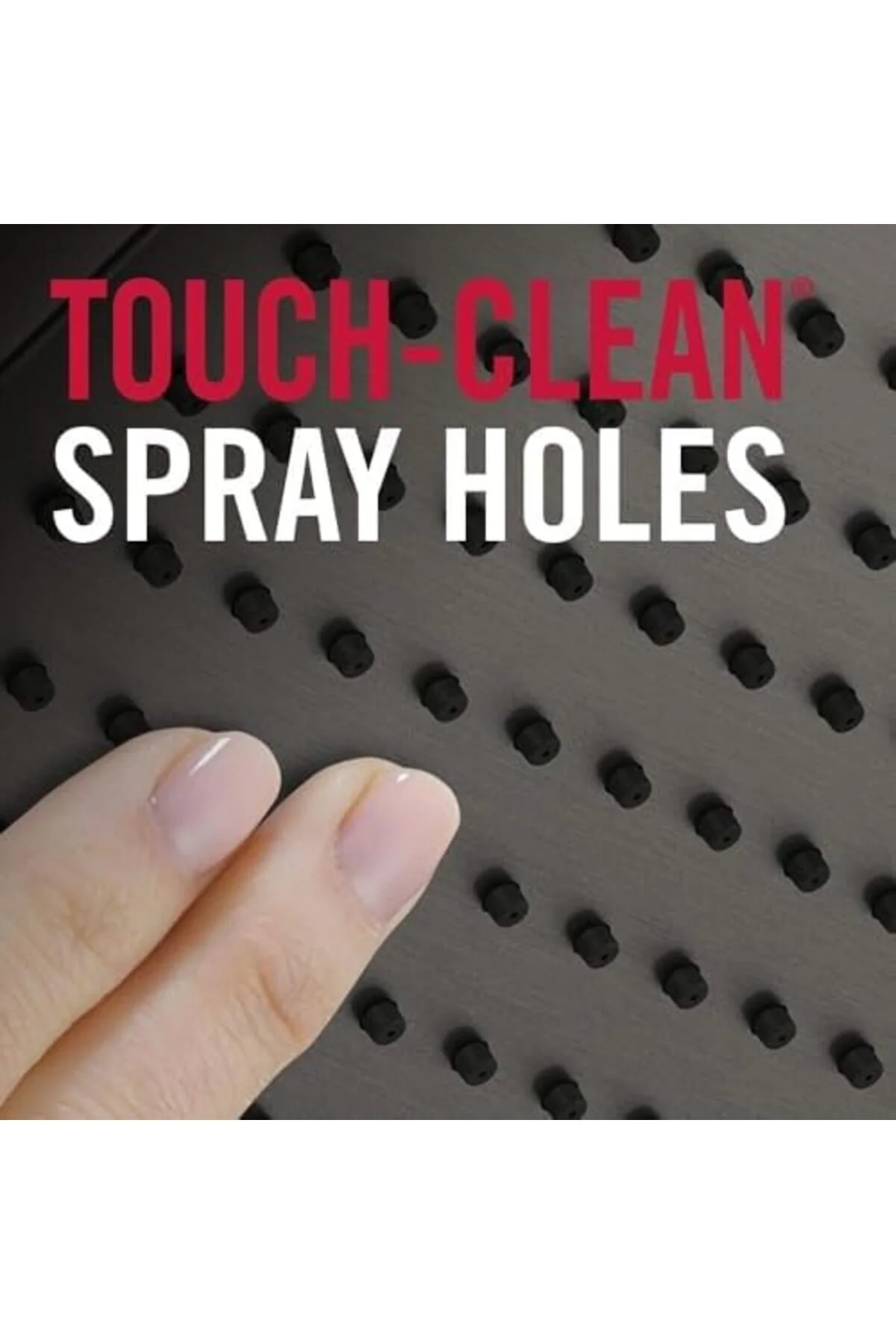 سیستم دوش DISCOUNTAWM FA⯈RP78575 5 SETTING TOUCH CLEAN SHOWER HEAD, CHROME 1203476 BRF