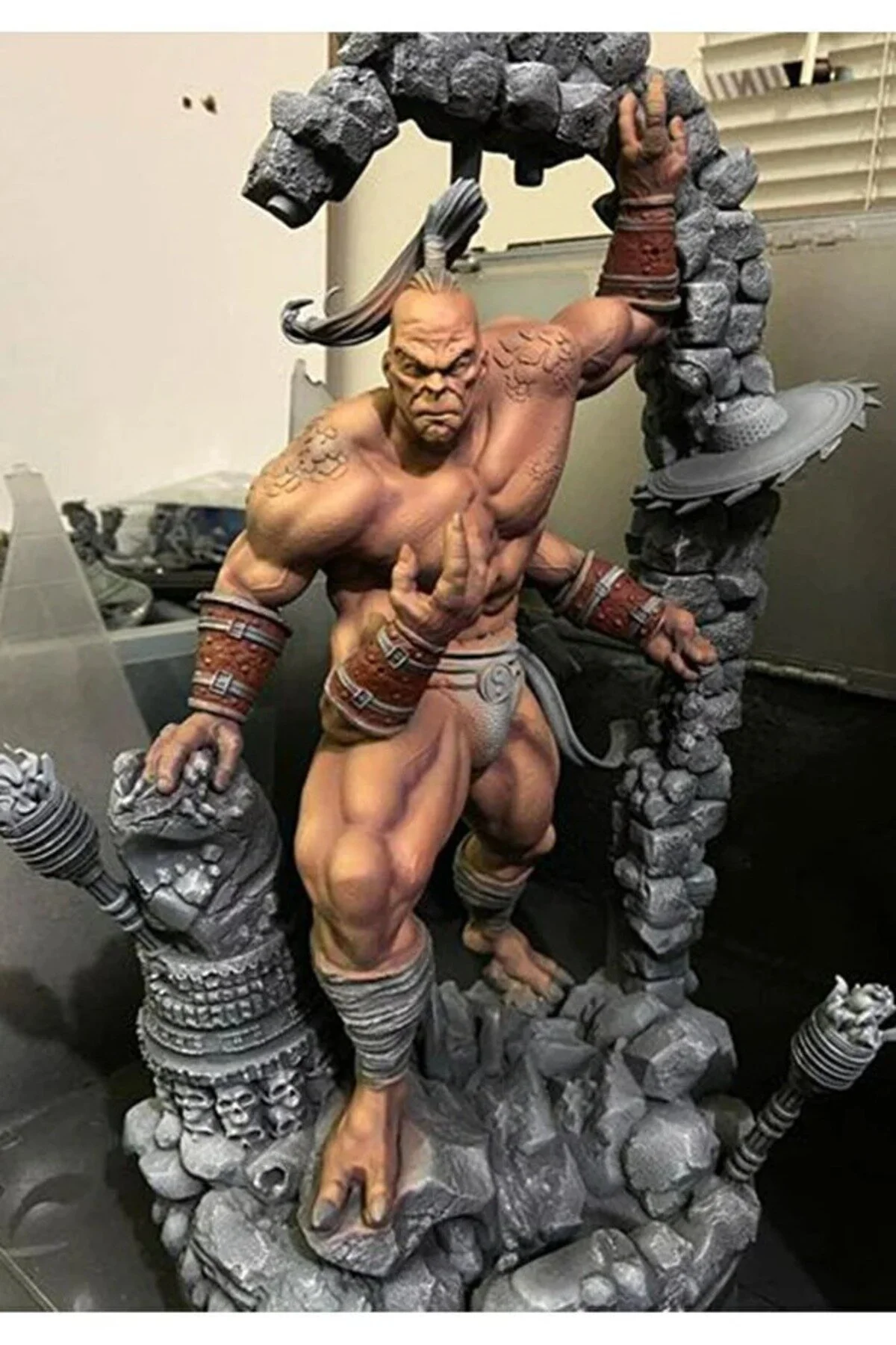 فیگور MORTAL KOMBAT GORO OBJECT در سایز بزرگ 25CM FOLİNZA